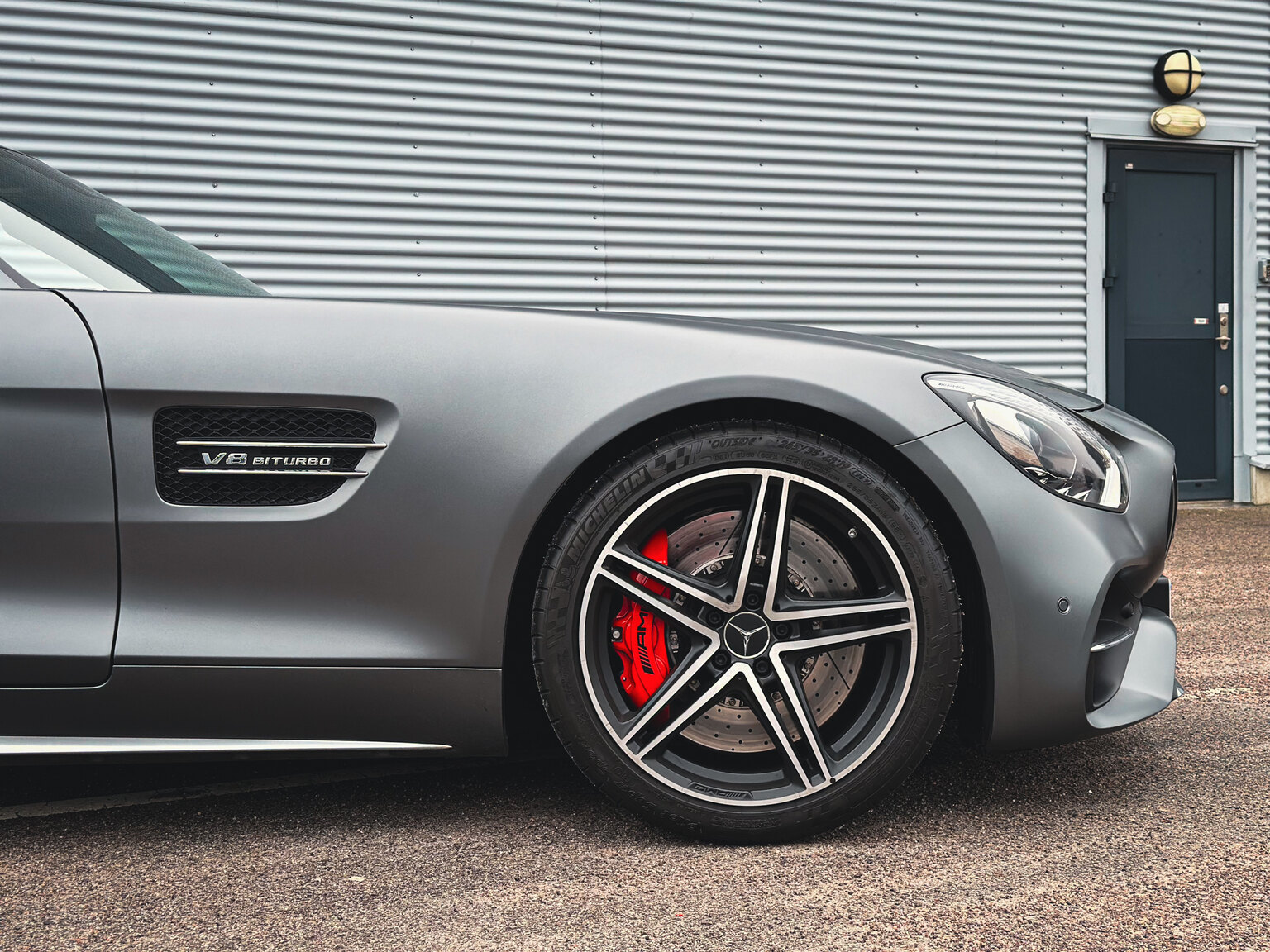 Exterior image of 2018 Mercedes Benz AMG GT C (59)