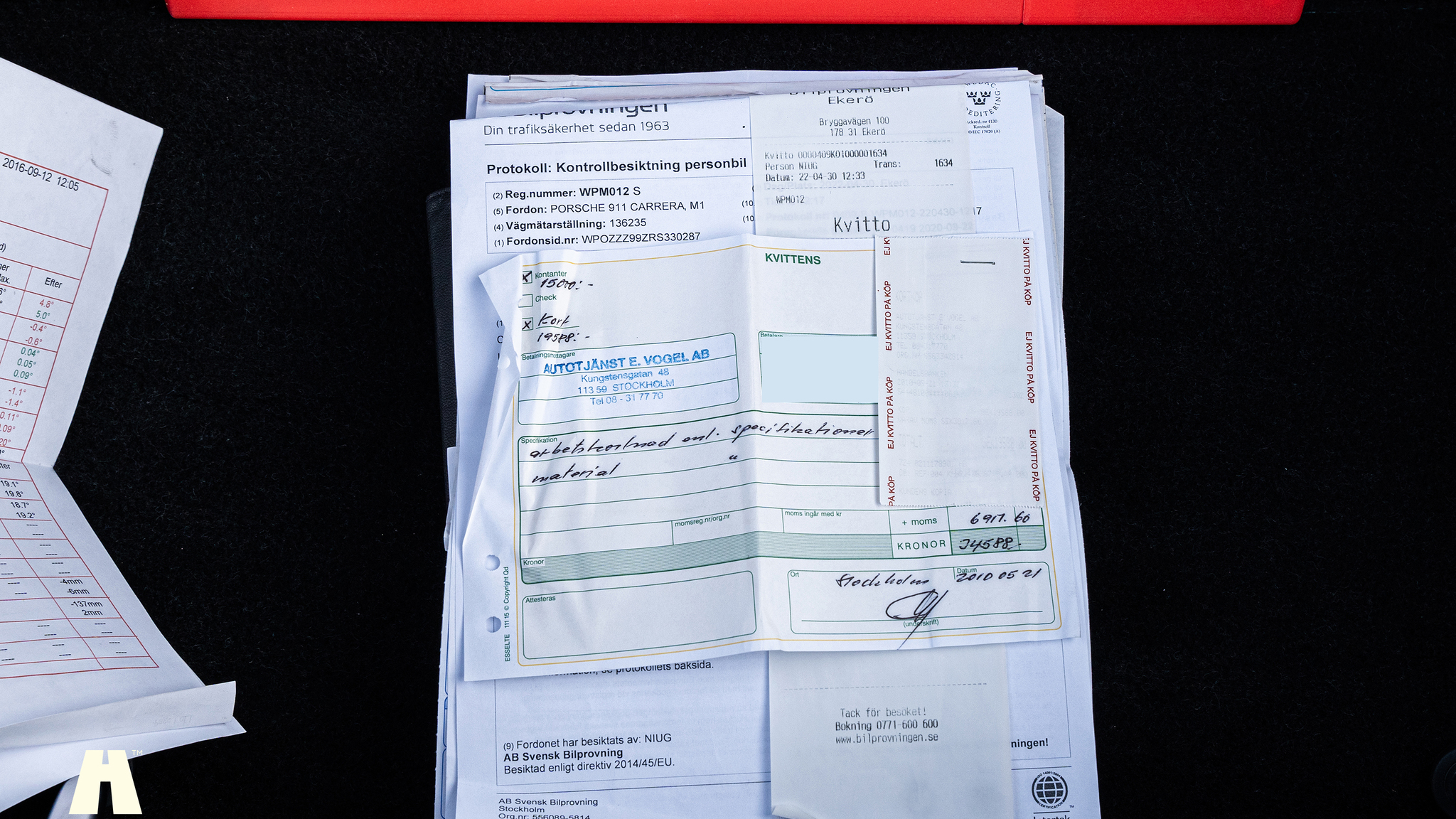 Dokumentation, 1994 Porsche 993 Cabriolet (22)