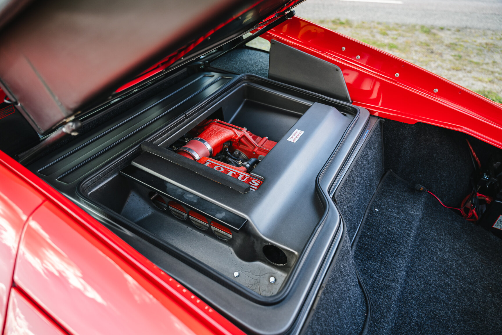 Interiörbild 1992 Lotus Esprit Turbo High-Wing
