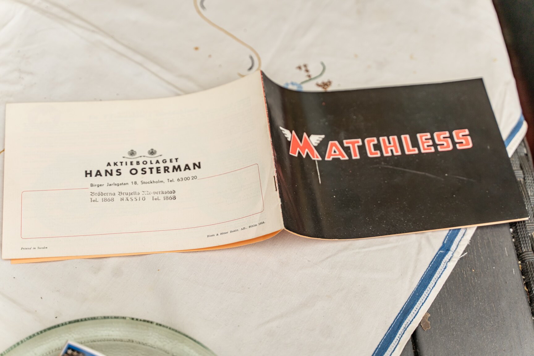 Dokumentation för 1954 MATCHLESS 500CC G80S