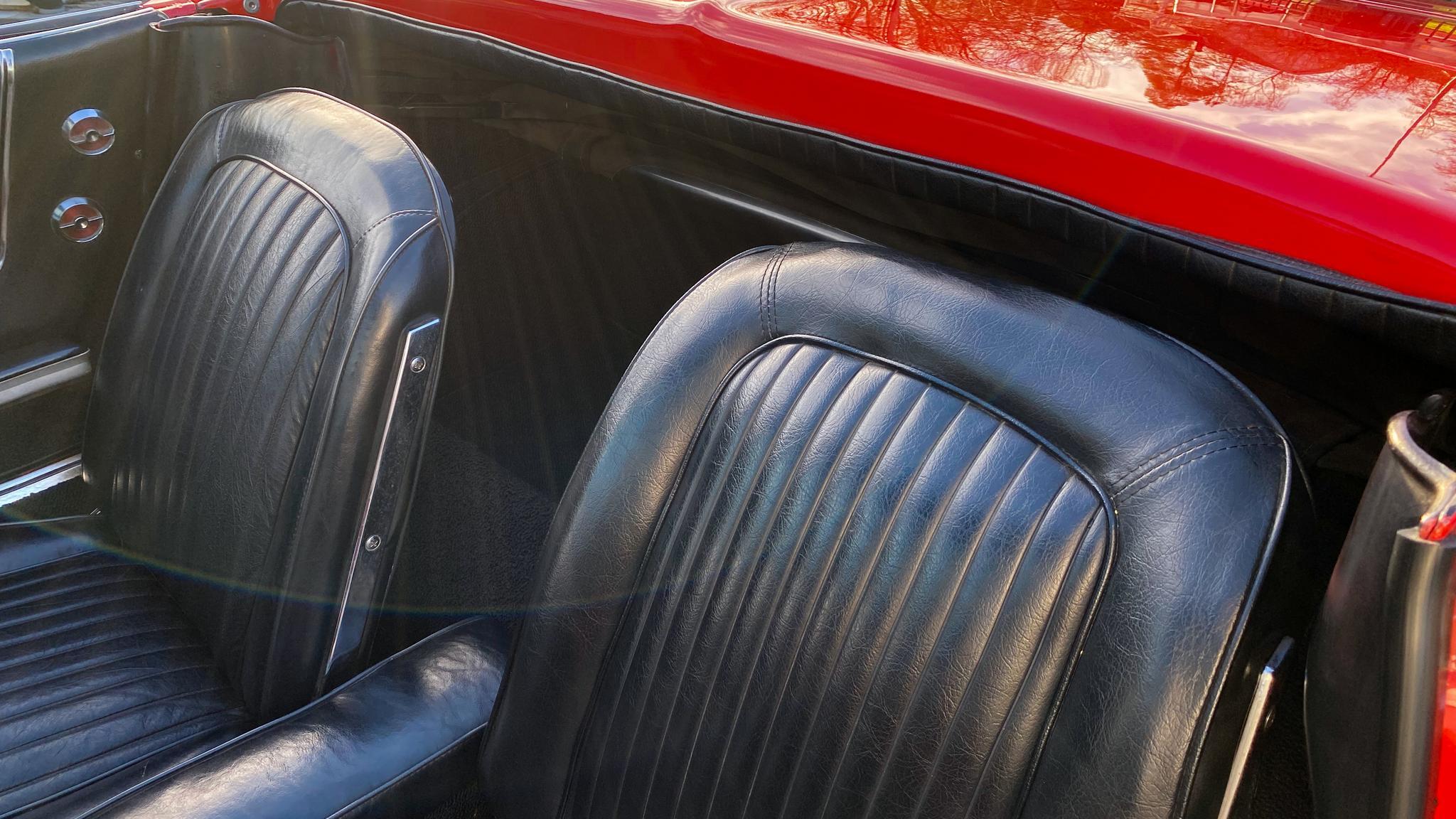 Interiörbild 1963 Corvette C2 Stingray