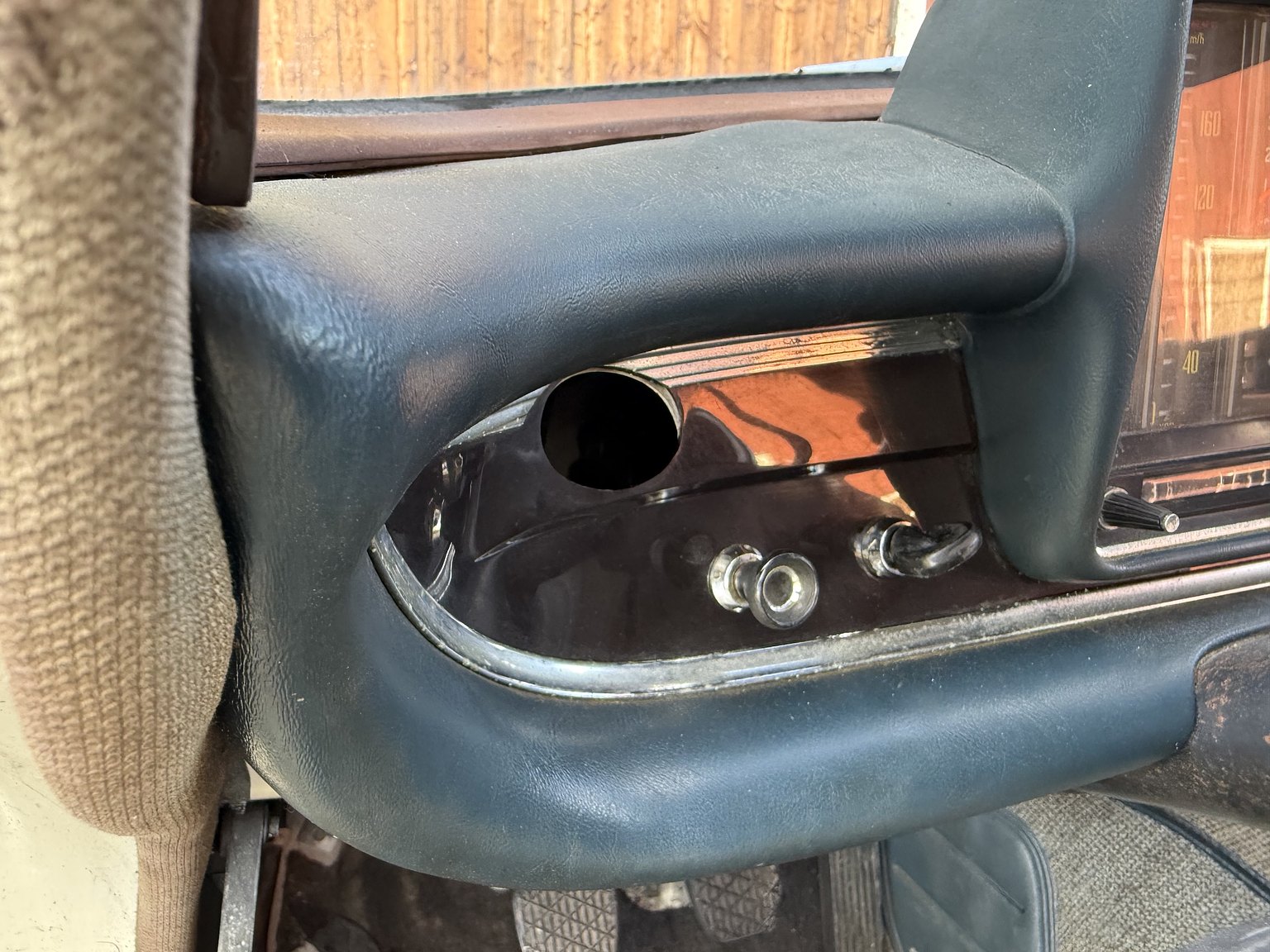 Interiörbild 1967 Mercedes-Benz 200