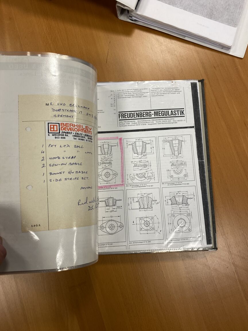 Dokumentation för 1960 Berkeley B95 (20)