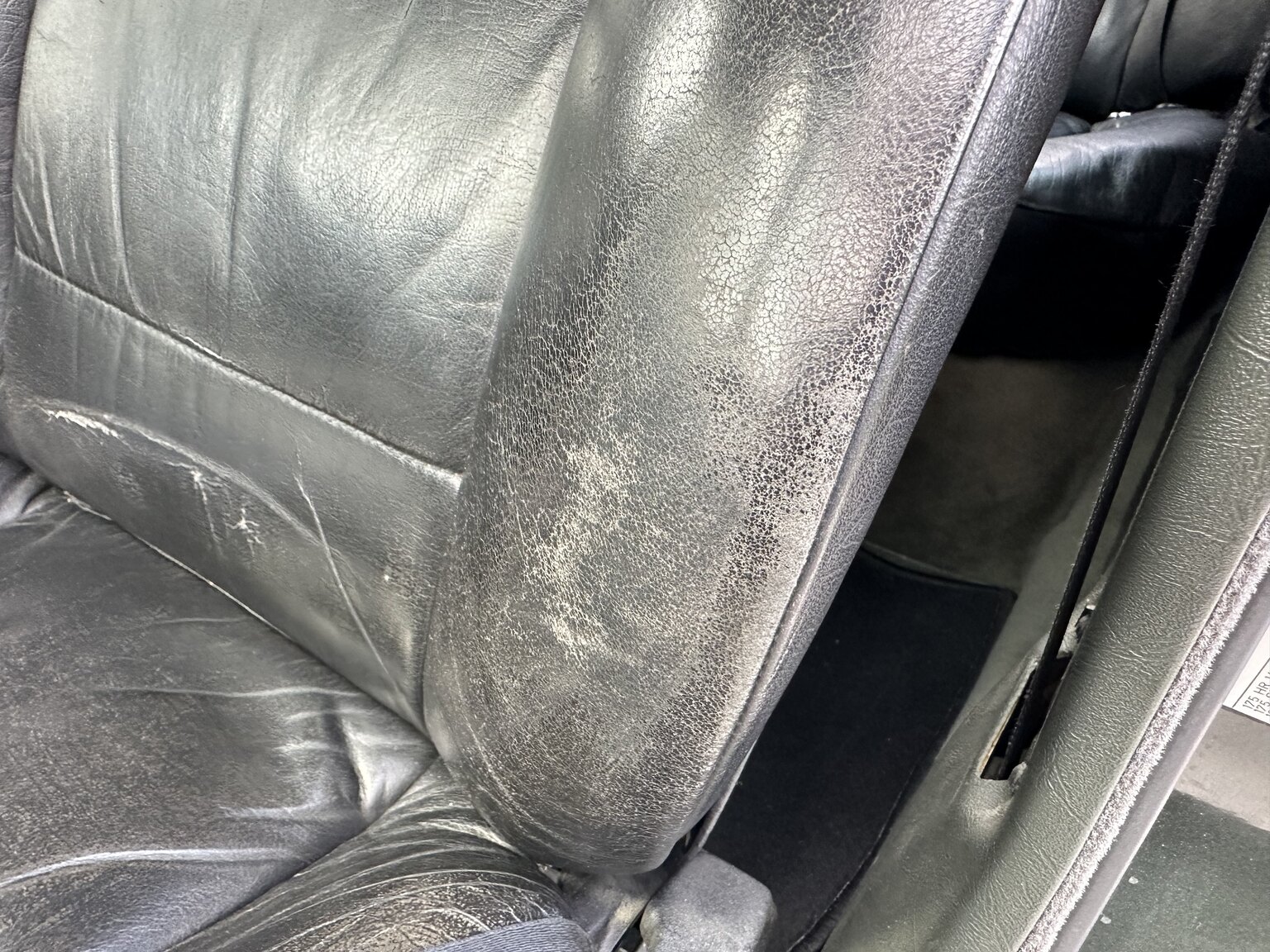 Interiörbild 1985 BMW 525E