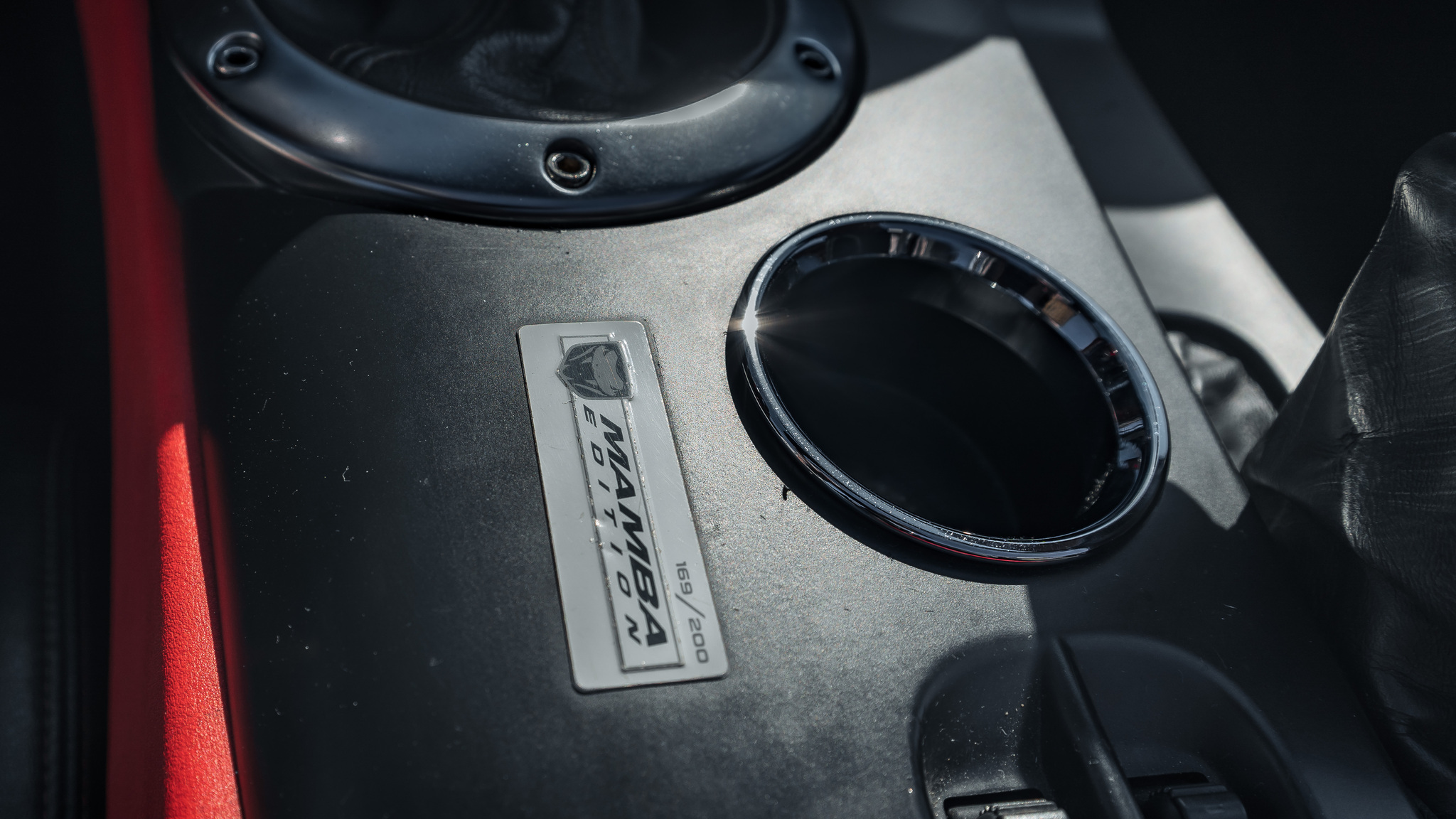 Interiörbild 2004 Dodge Viper Mamba Edition