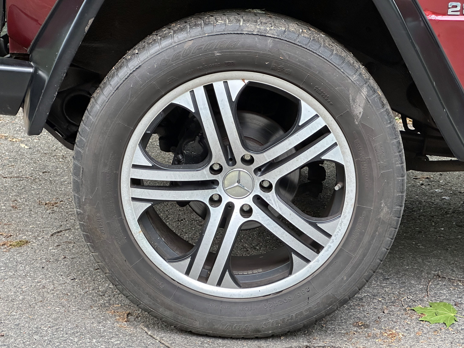 Exterior image of 1986 Mercedes 280 GE (8)