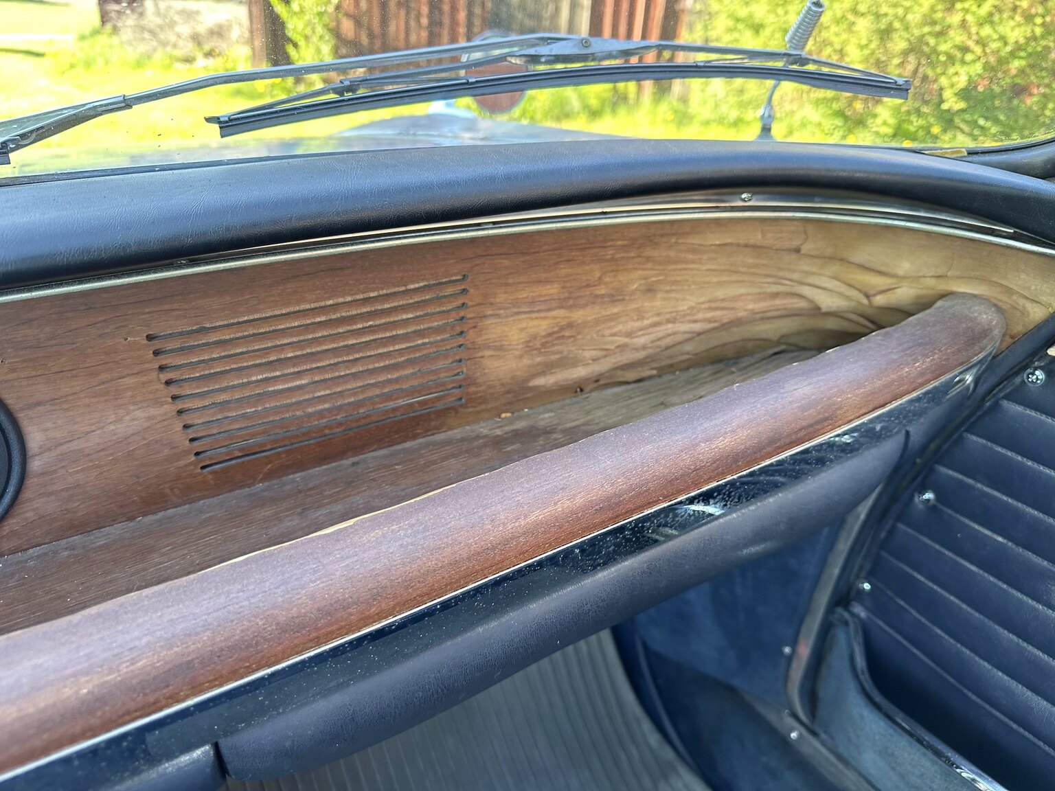 Interiörbild 1968 BMW 2000 CS