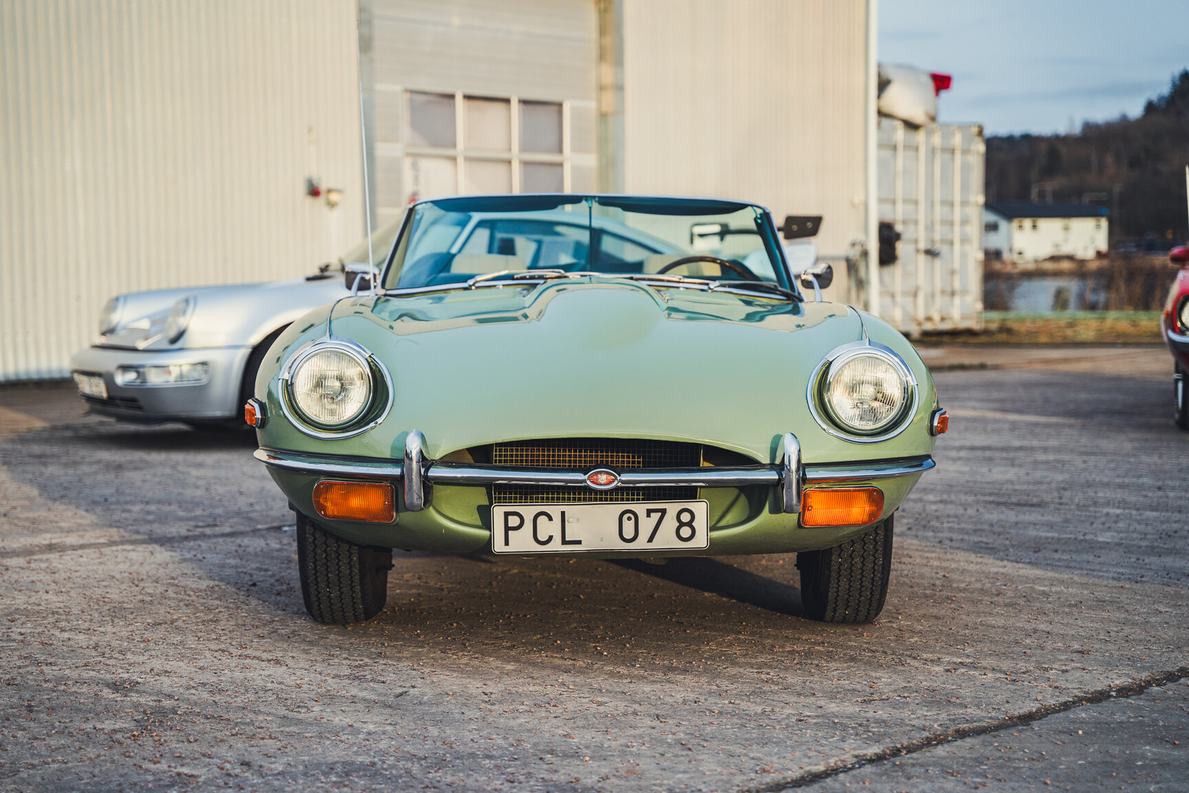 Exteriörbild på 1970 Jaguar E-Type Roadster