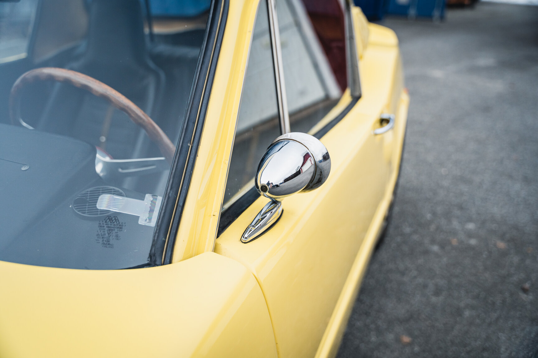Exteriörbild på 1969 Saab Sonett II