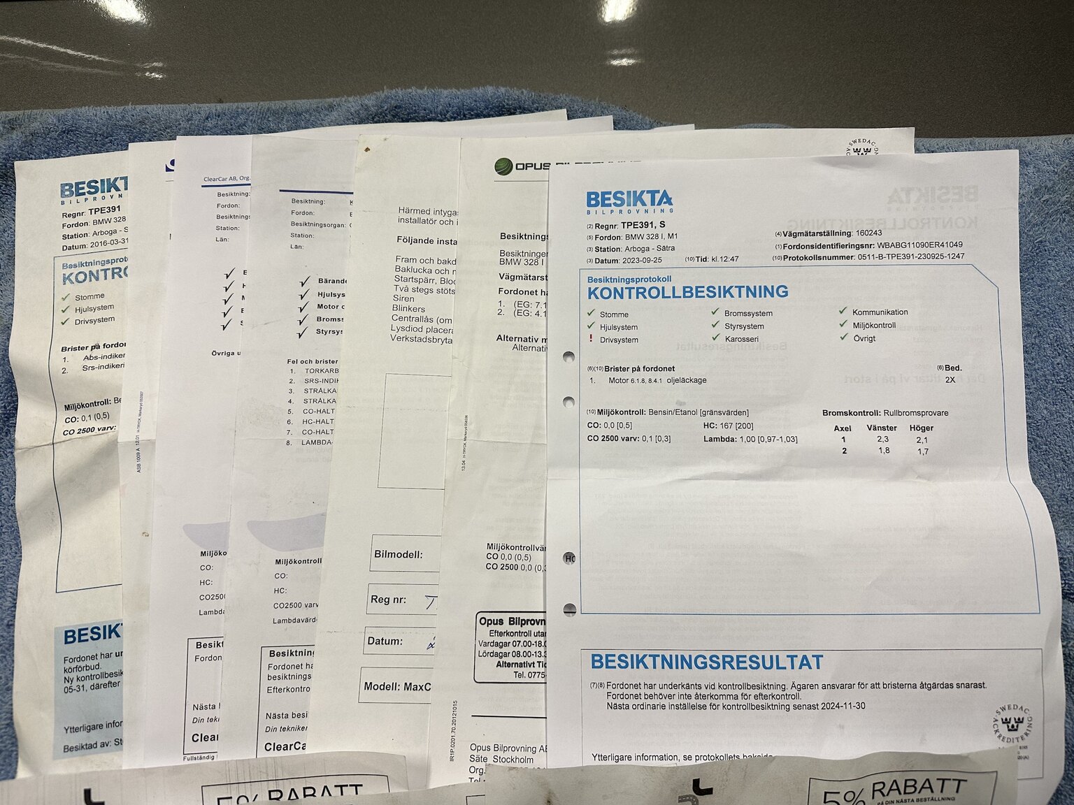 Documentation for 1996 BMW 328i Coupé E36 M-Sport