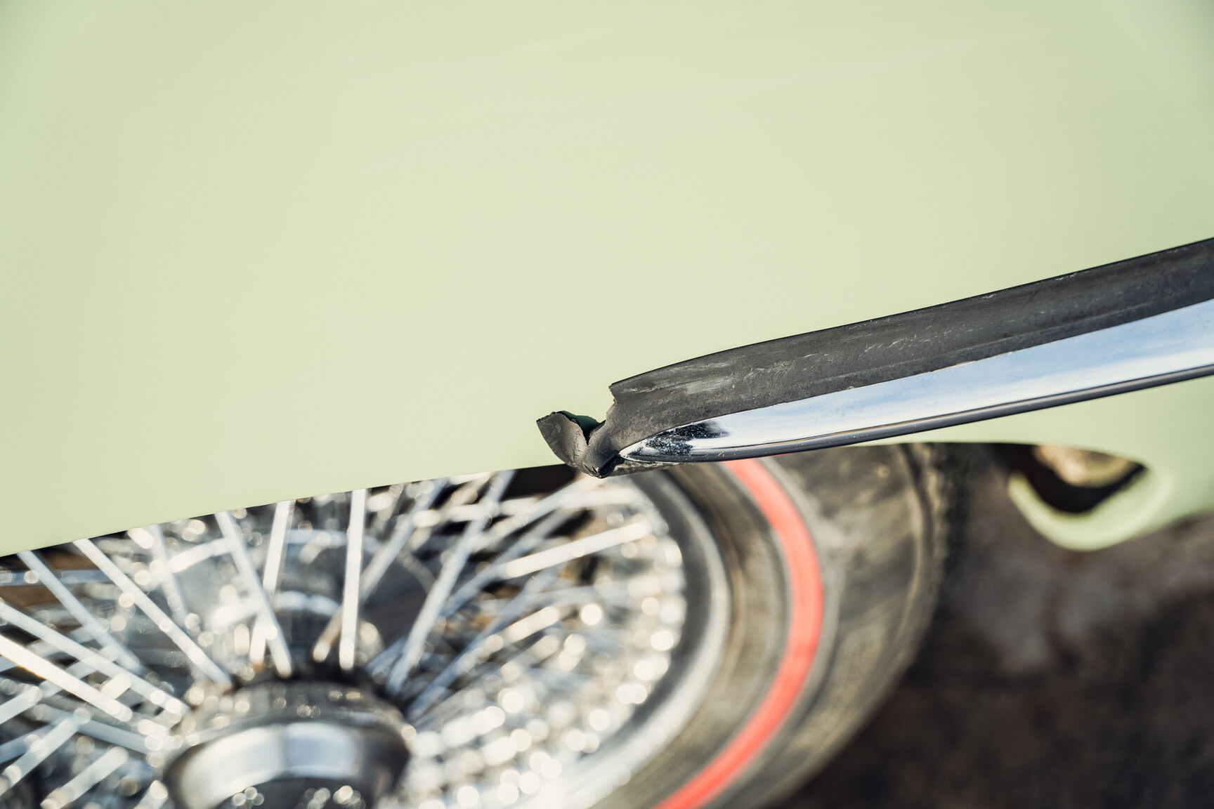 Exteriörbild på 1970 Jaguar E-Type Roadster