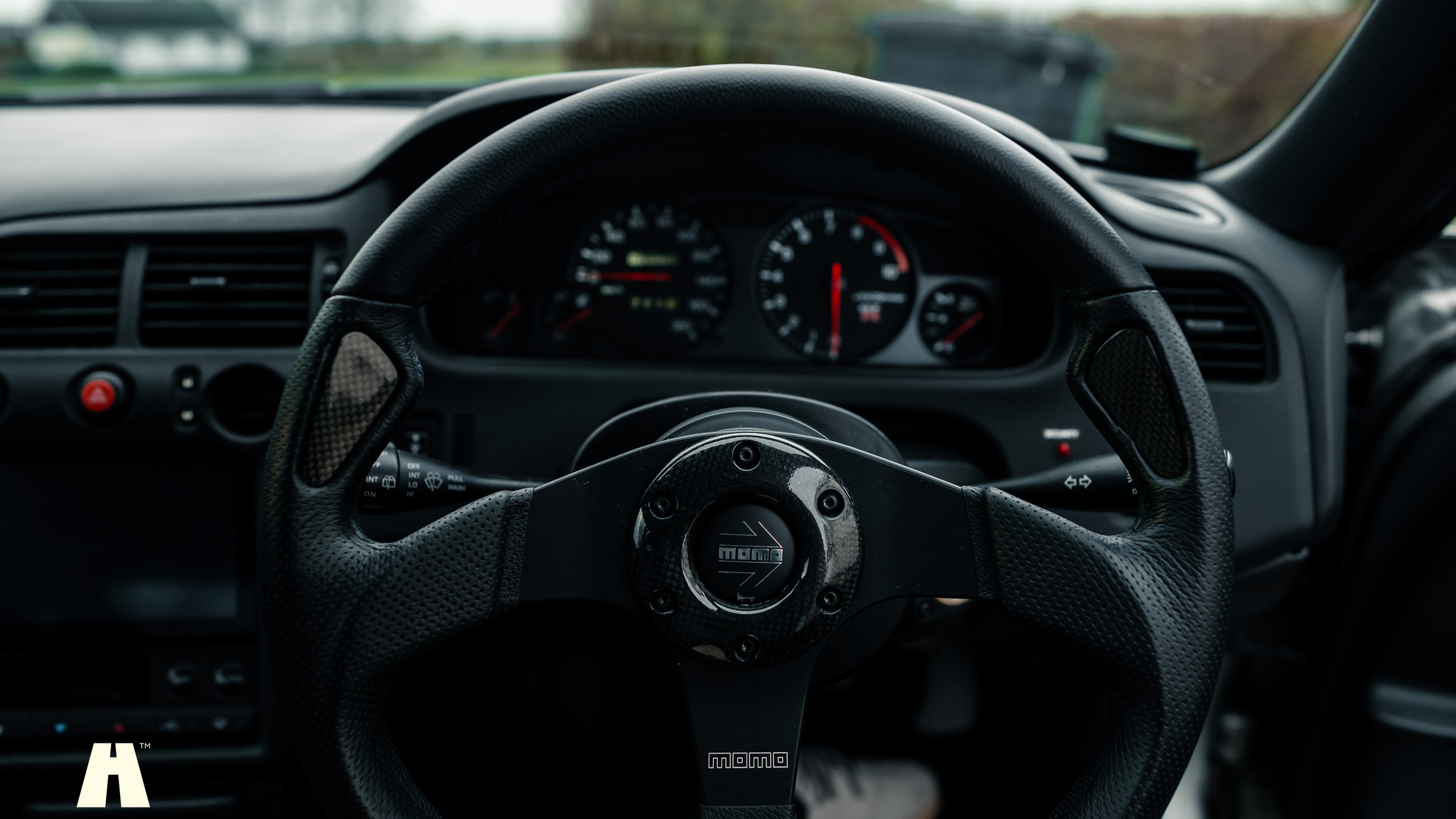Interiörbild 1996 Nissan Skyline R33 GT-R