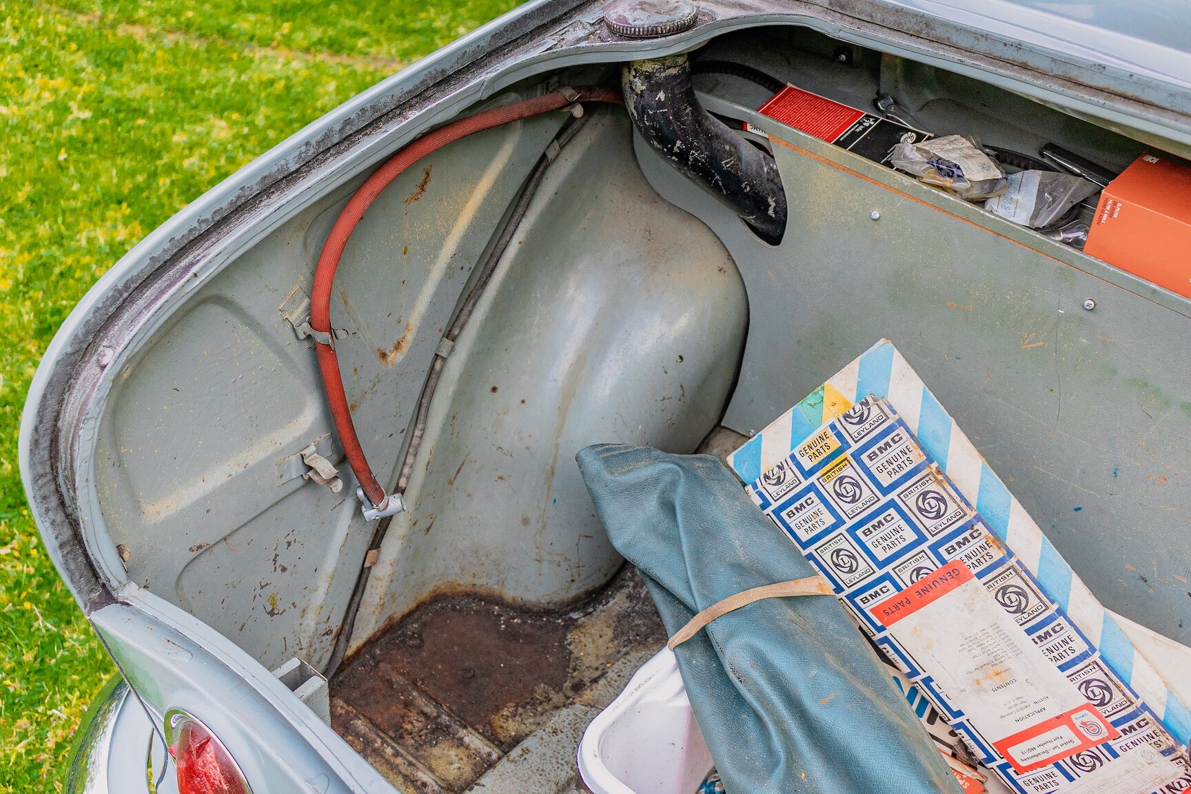 Interior image of 1955 Austin A50