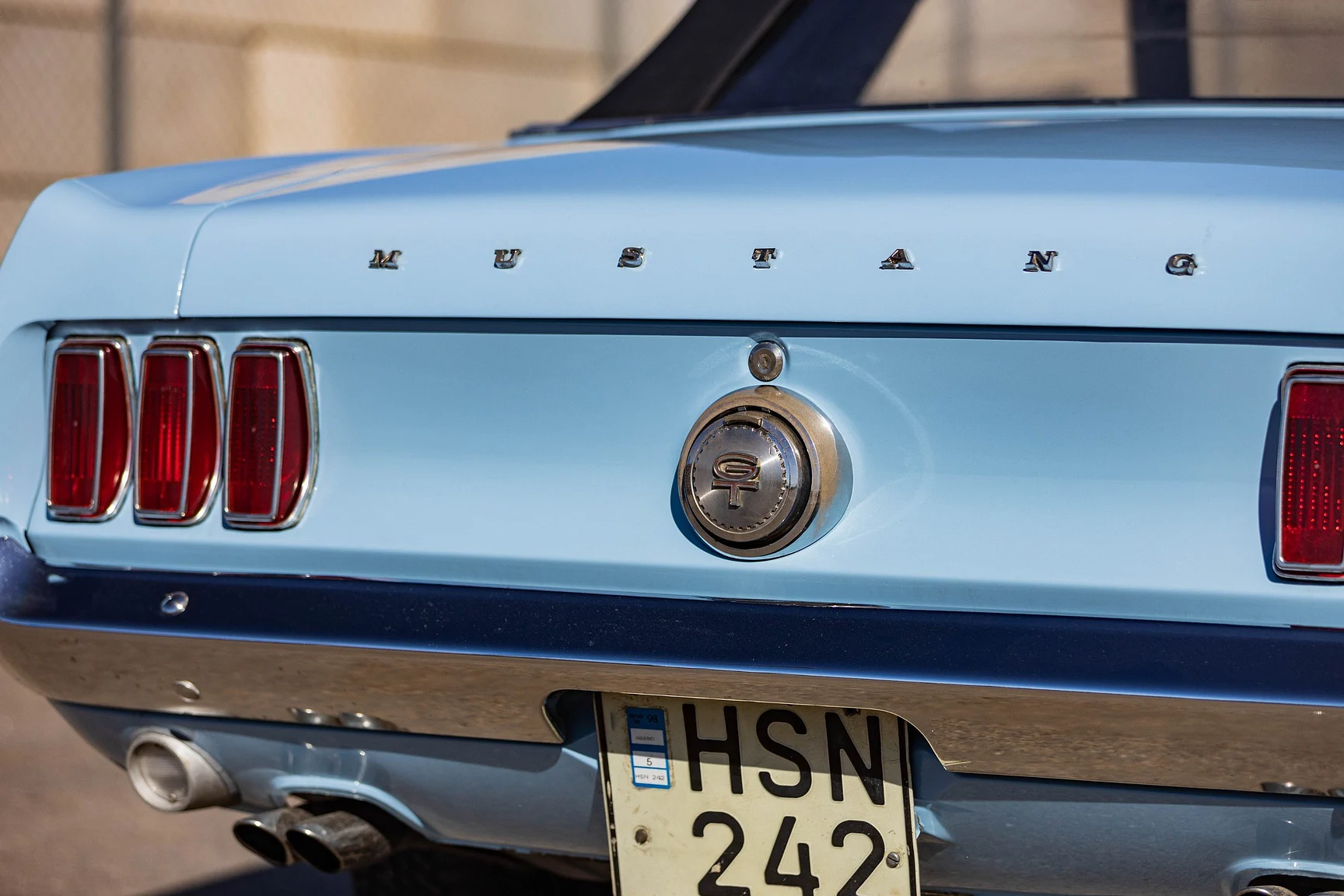 Exterior image of 1969 Ford Mustang GT Cabriolet "M-code" (44)