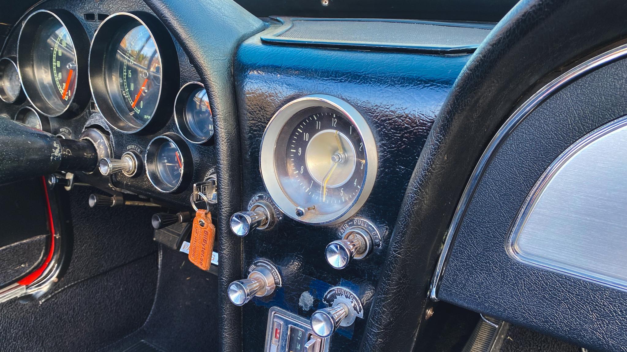 Interiörbild 1963 Corvette C2 Stingray