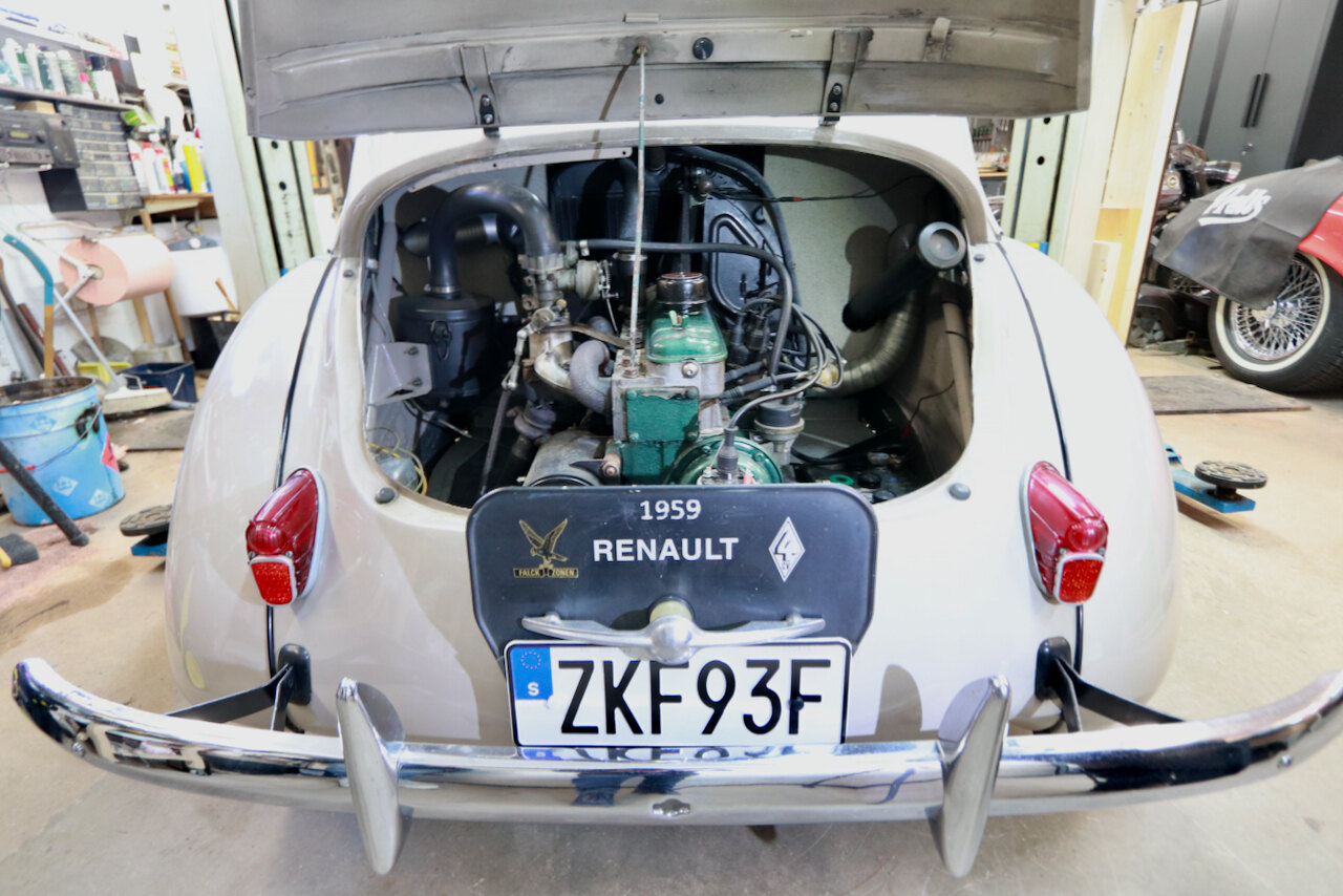 1959 Renault 4CV, Mekanik