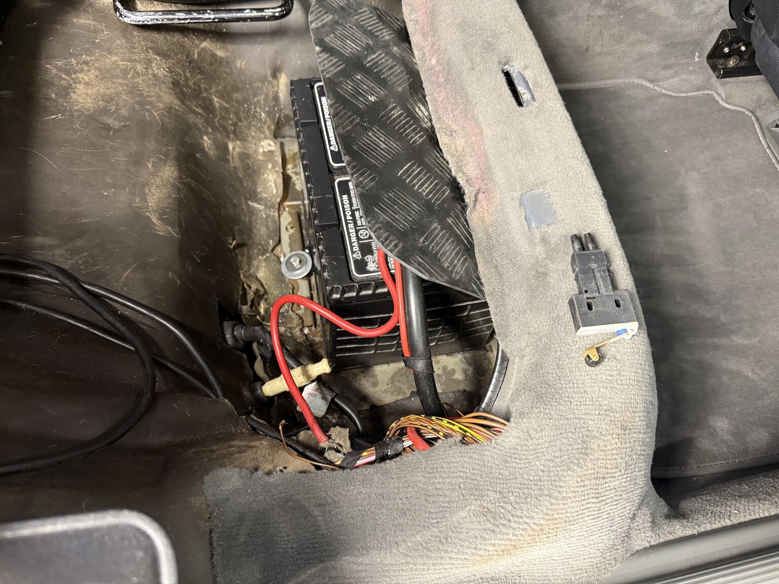 Interiörbild 1989 BMW M5