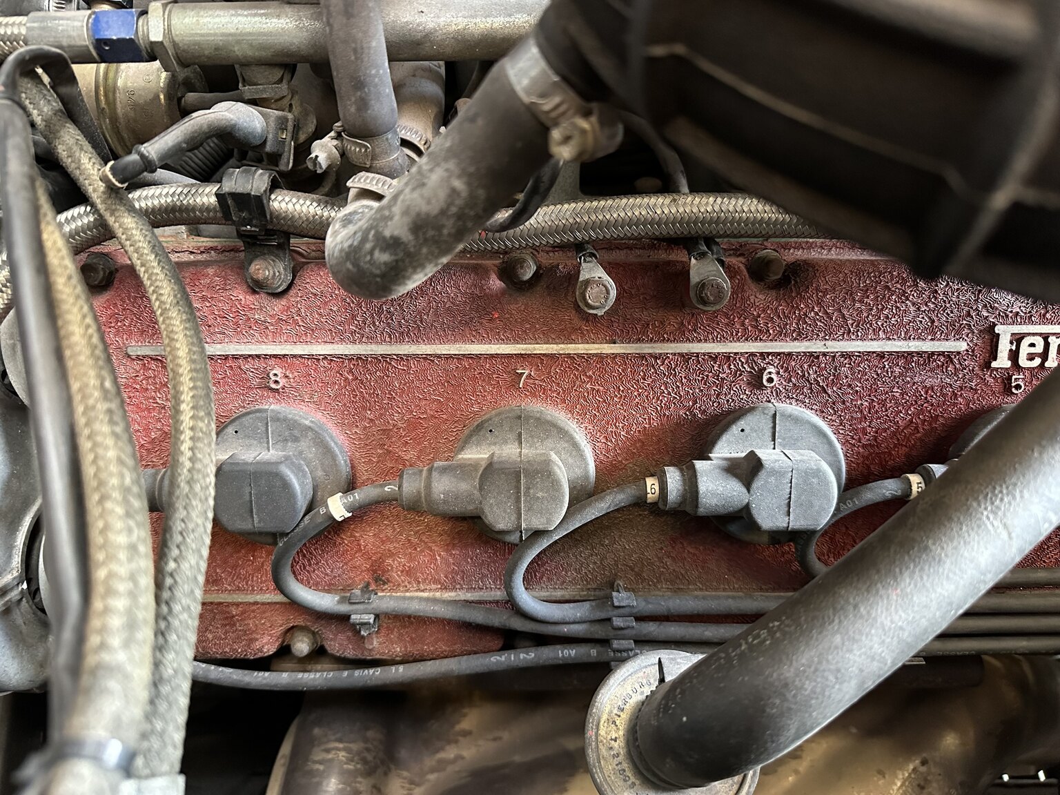 Image of 1990 Ferrari 348 (13) mechanics