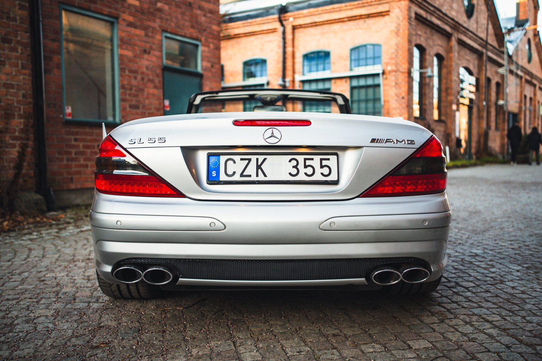 Exteriörbild på 2003 Mercedes-Benz SL 55 AMG