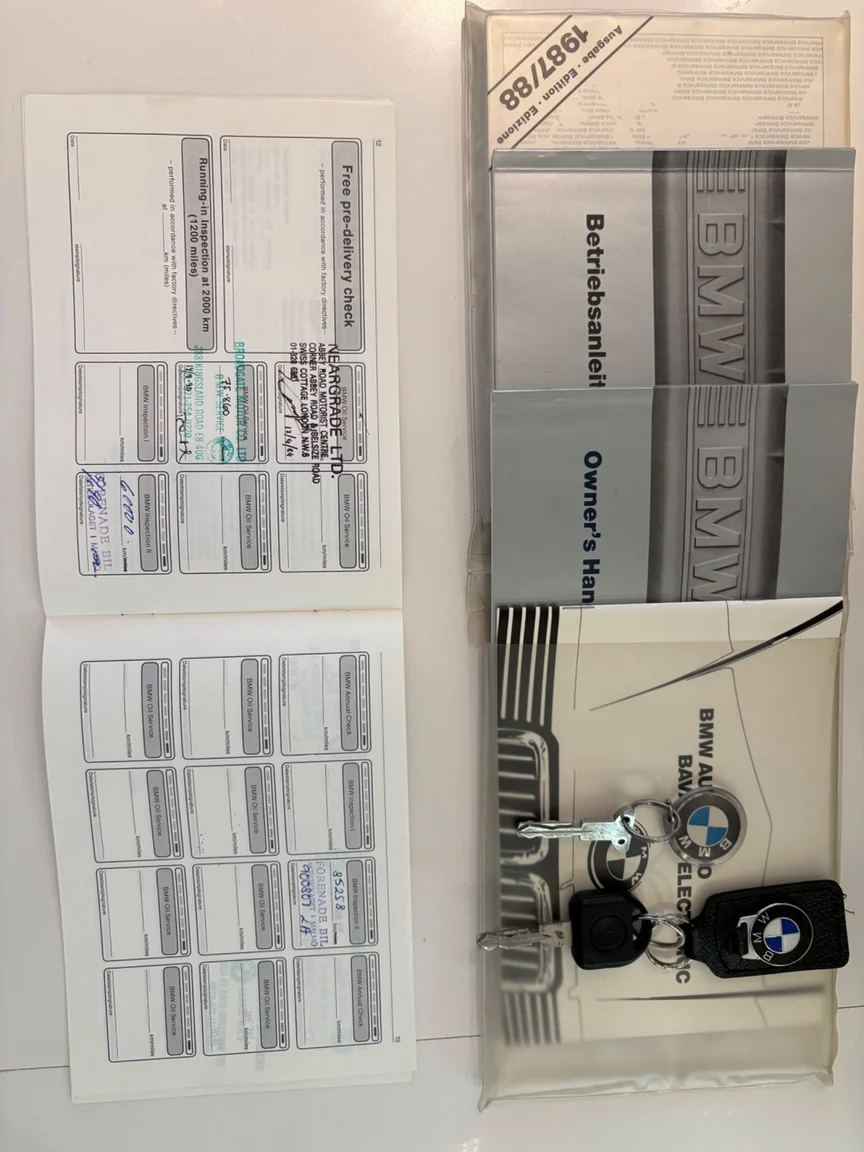Dokumentation, 1988 BMW 730iA (3)