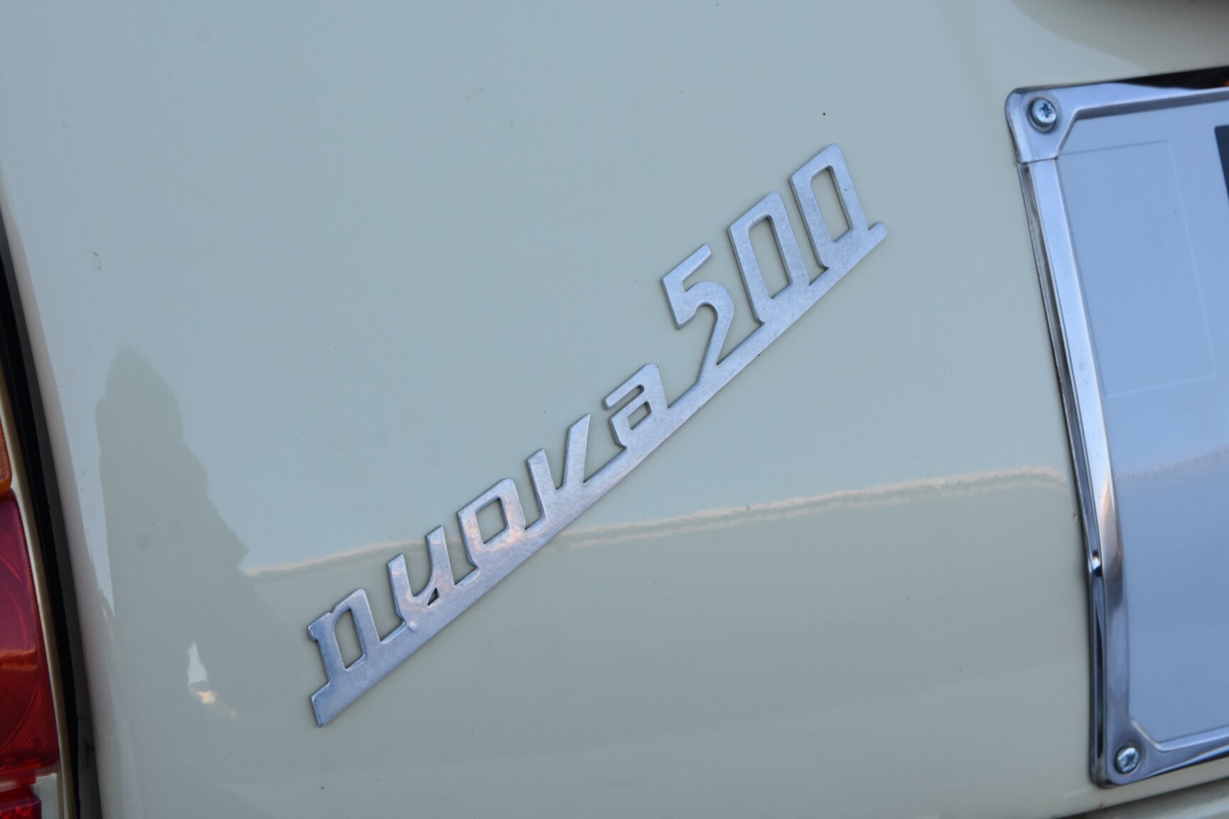 Exteriörbild på 1968 Fiat 500