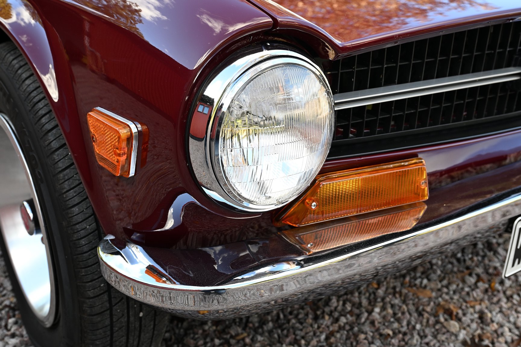 Exterior image of 1971 Triumph TR6