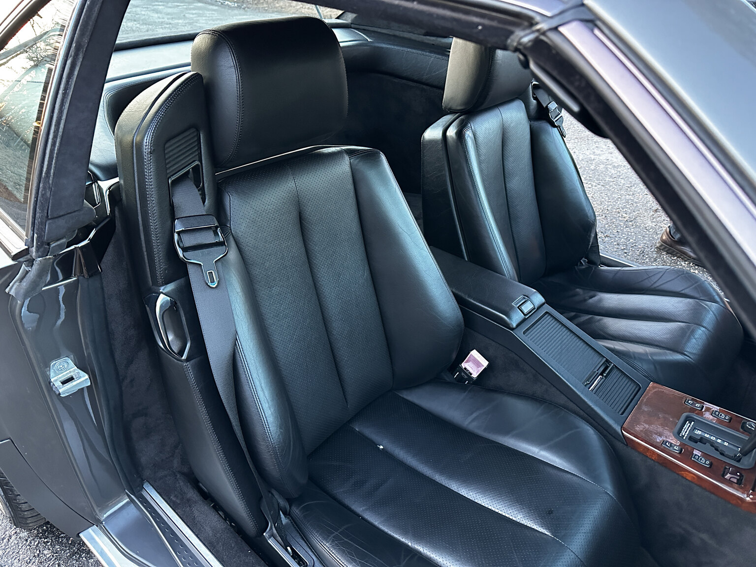 Interiörbild 1990 Mercedes-Benz SL500