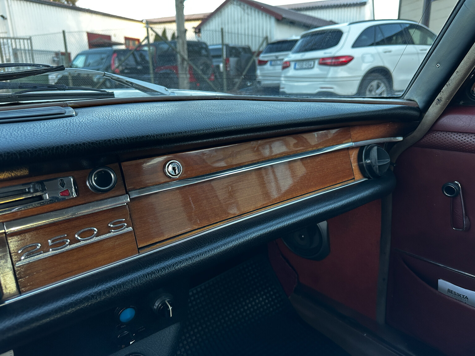 Interiörbild 1967 Mercedes-Benz 250 S