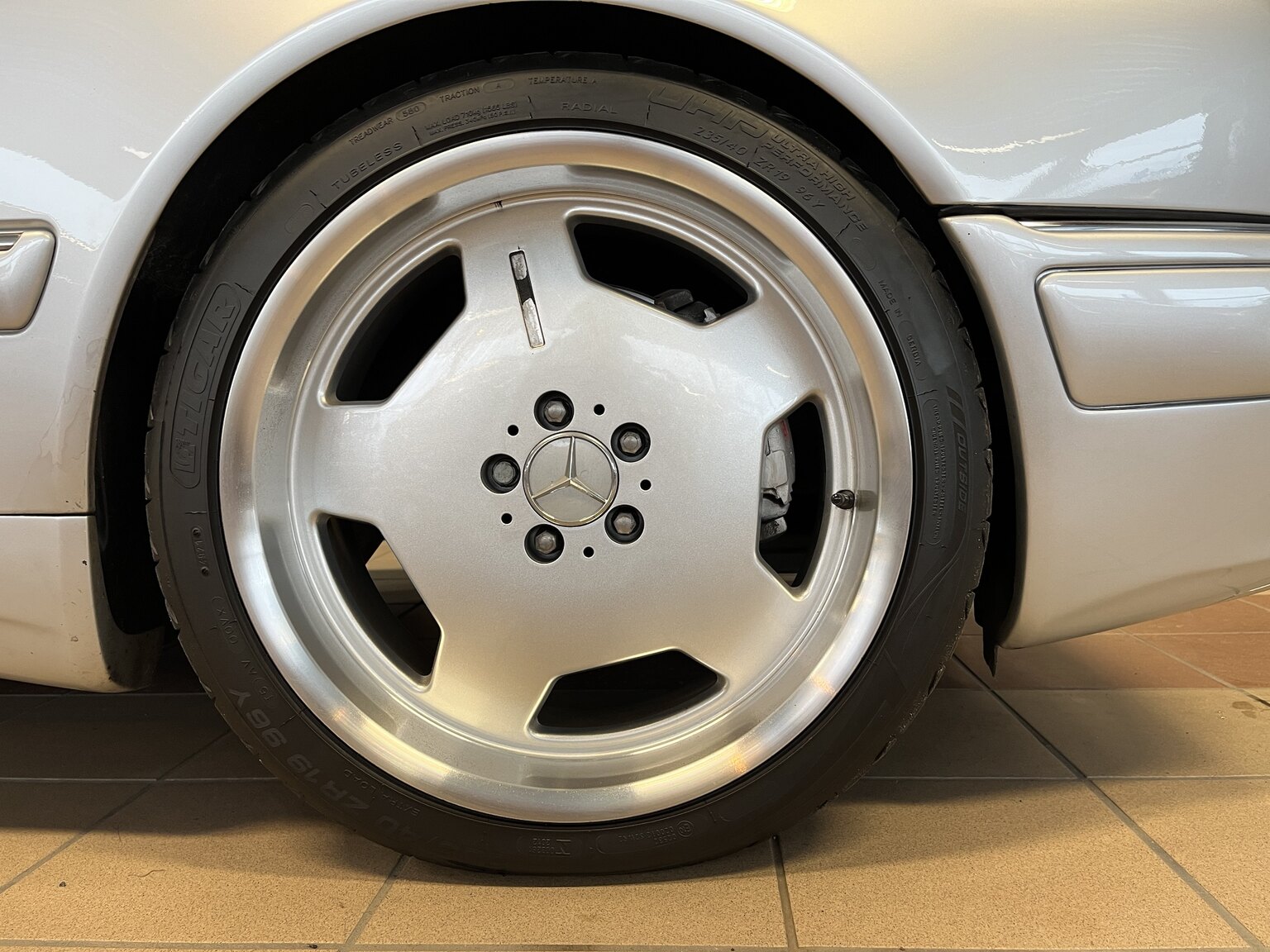 Exterior image of 1998 Mercedes-Benz E55 AMG