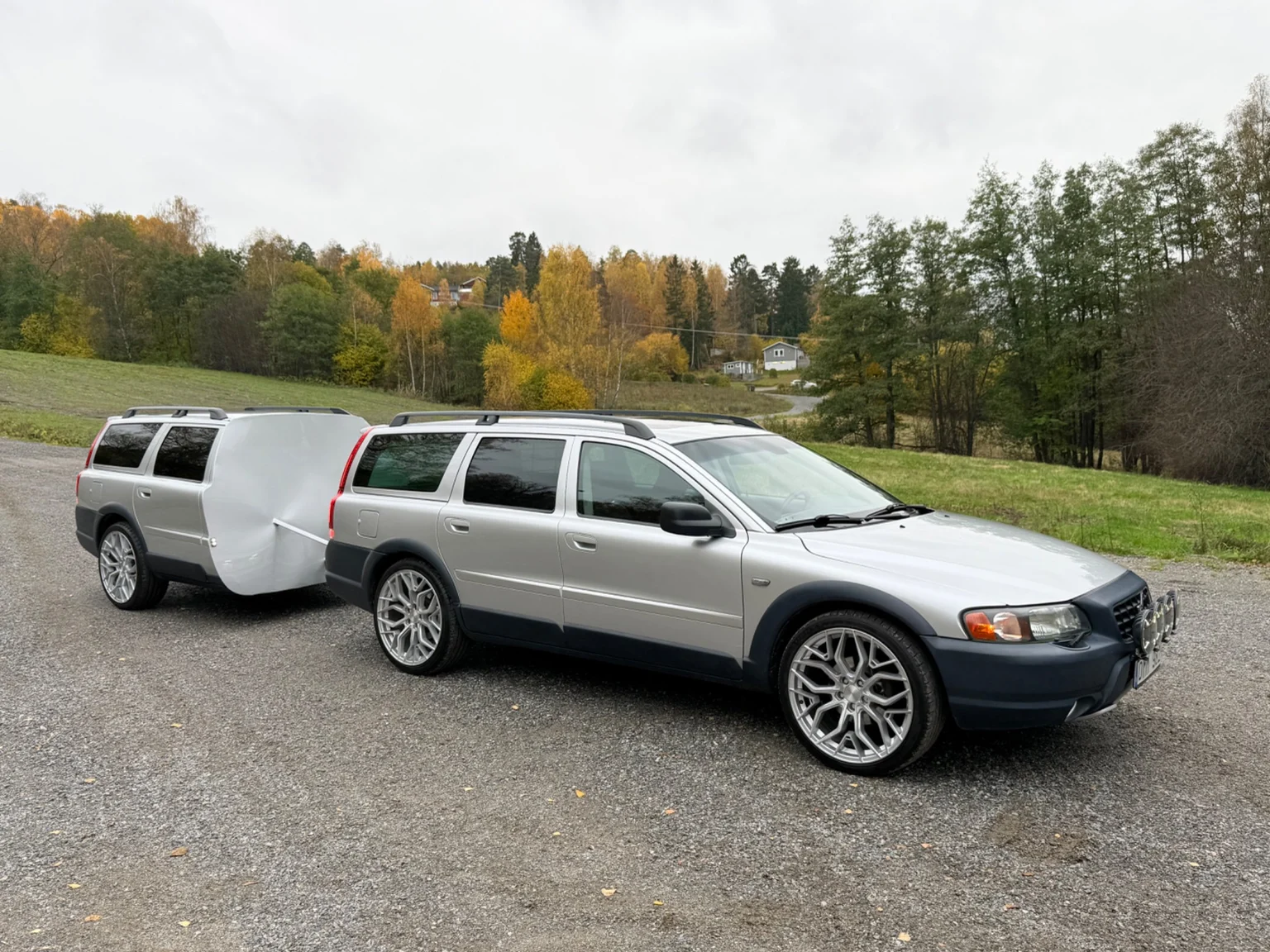 Exteriörbild på 2003 Volvo XC70 med ekipage (1)