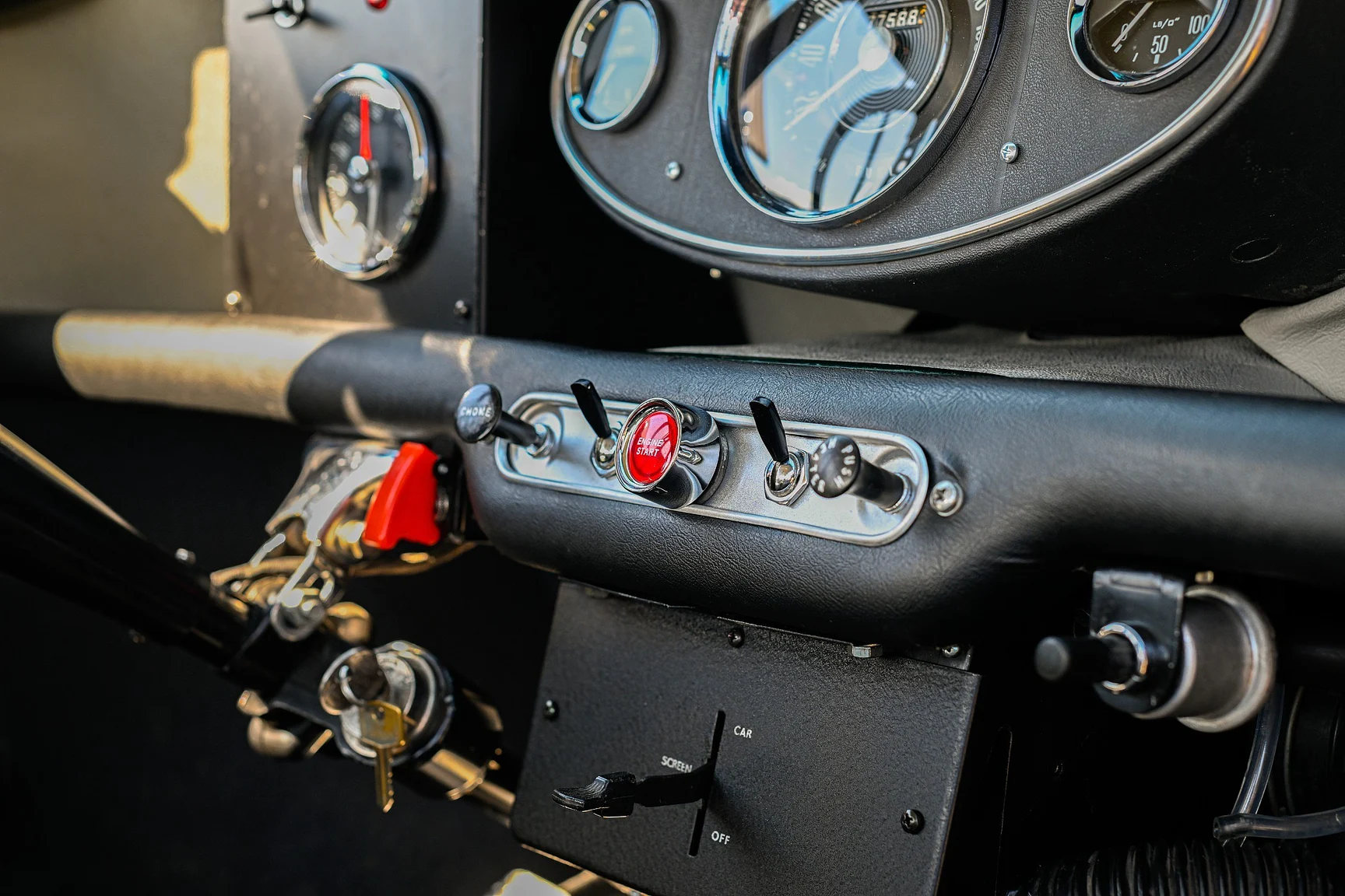 Interiörbild 1965 BMC Cooper S 1290 (18)