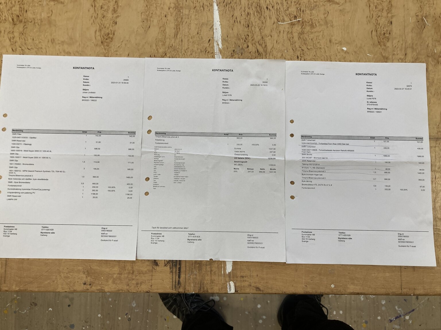 Documentation for 1992 Audi 100 Avant 2.3E Quattro