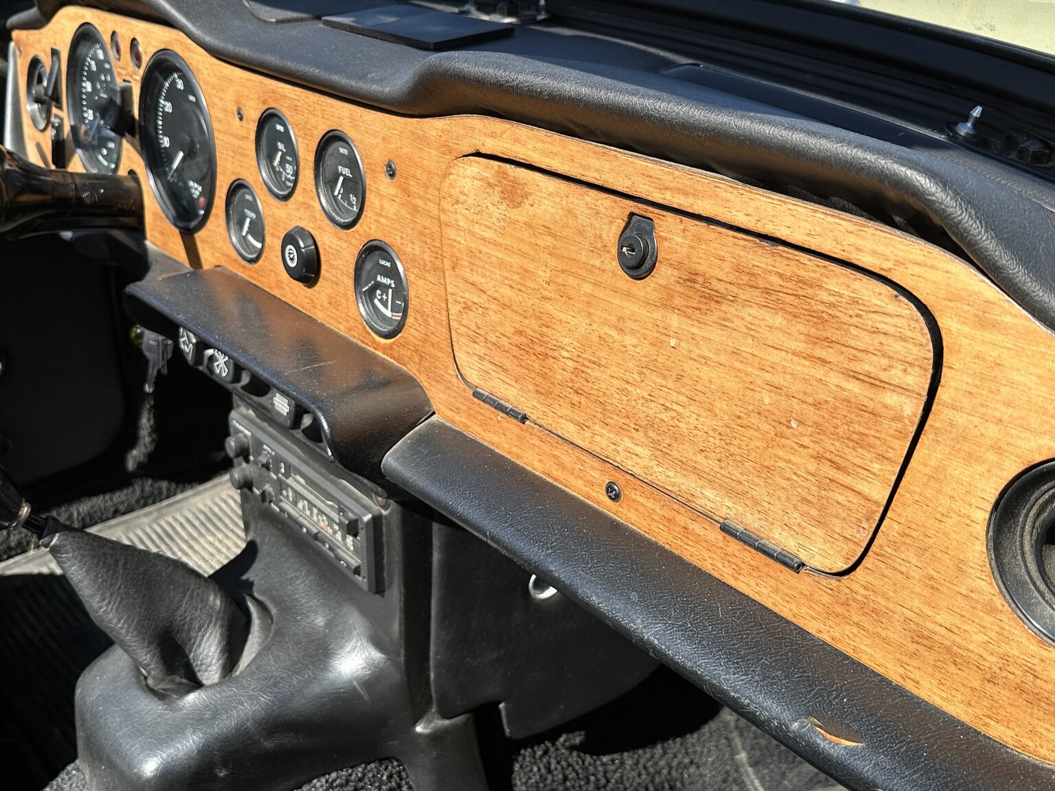 Interior image of 1971 Triumph TR6