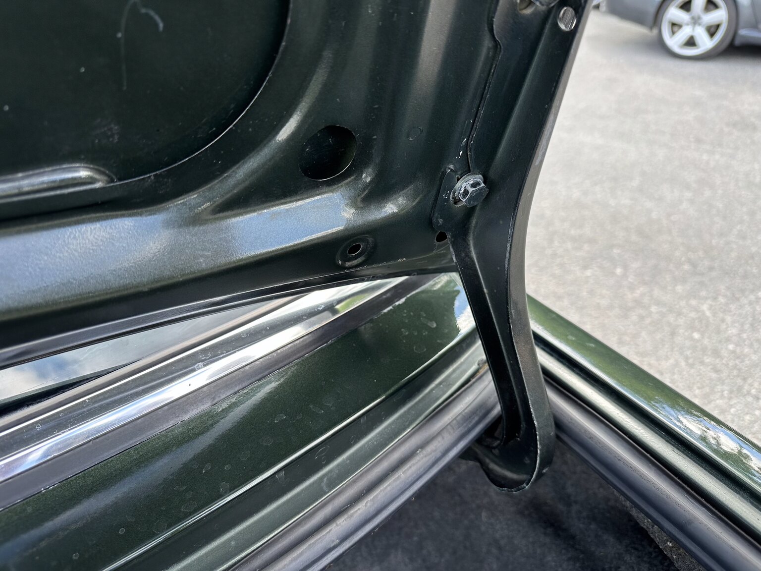 Interiörbild 1985 BMW 525E