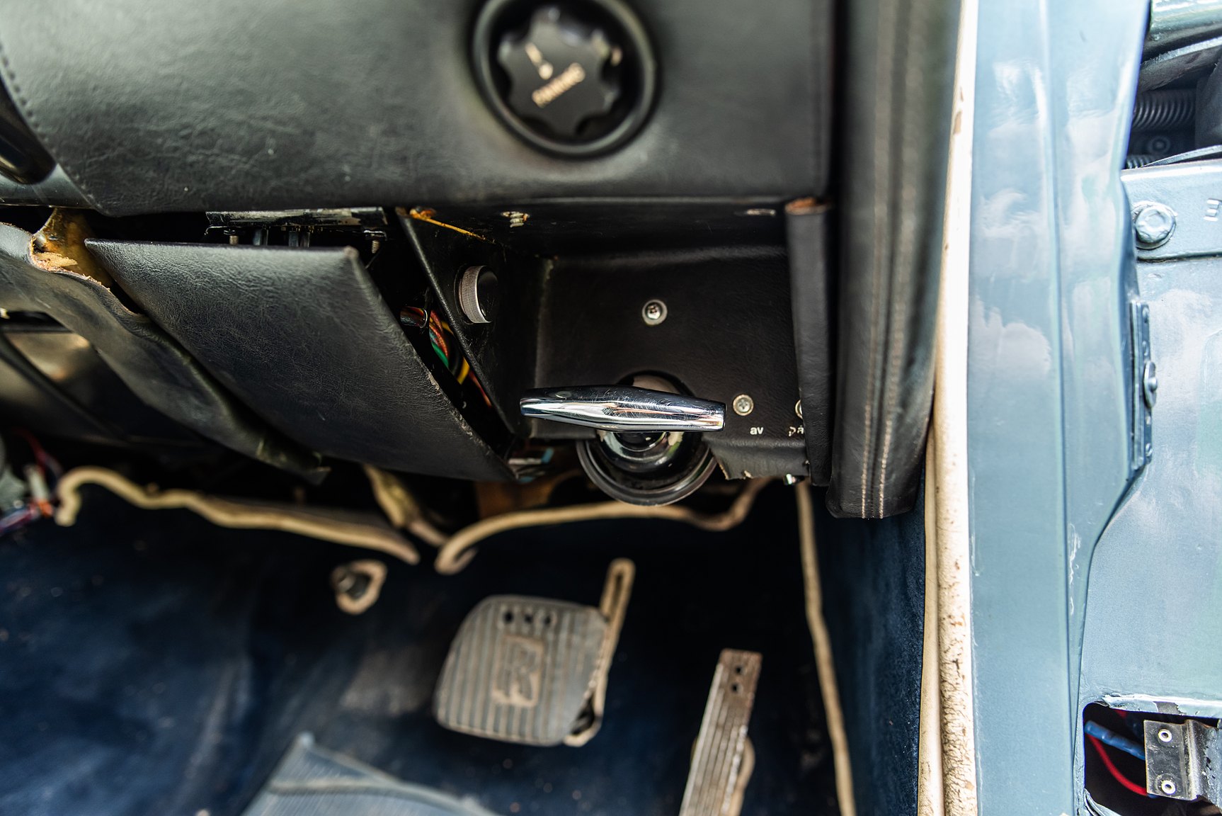 Interiörbild 1972 Rolls-Royce Silver Shadow