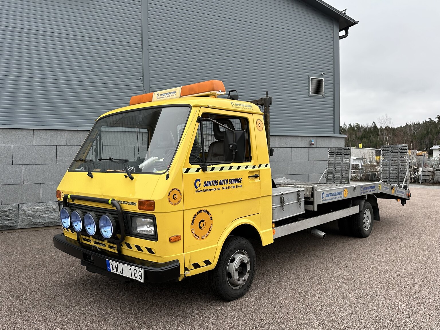 Aussenfoto 1981 Volkswagen LT45 biltransport (2)