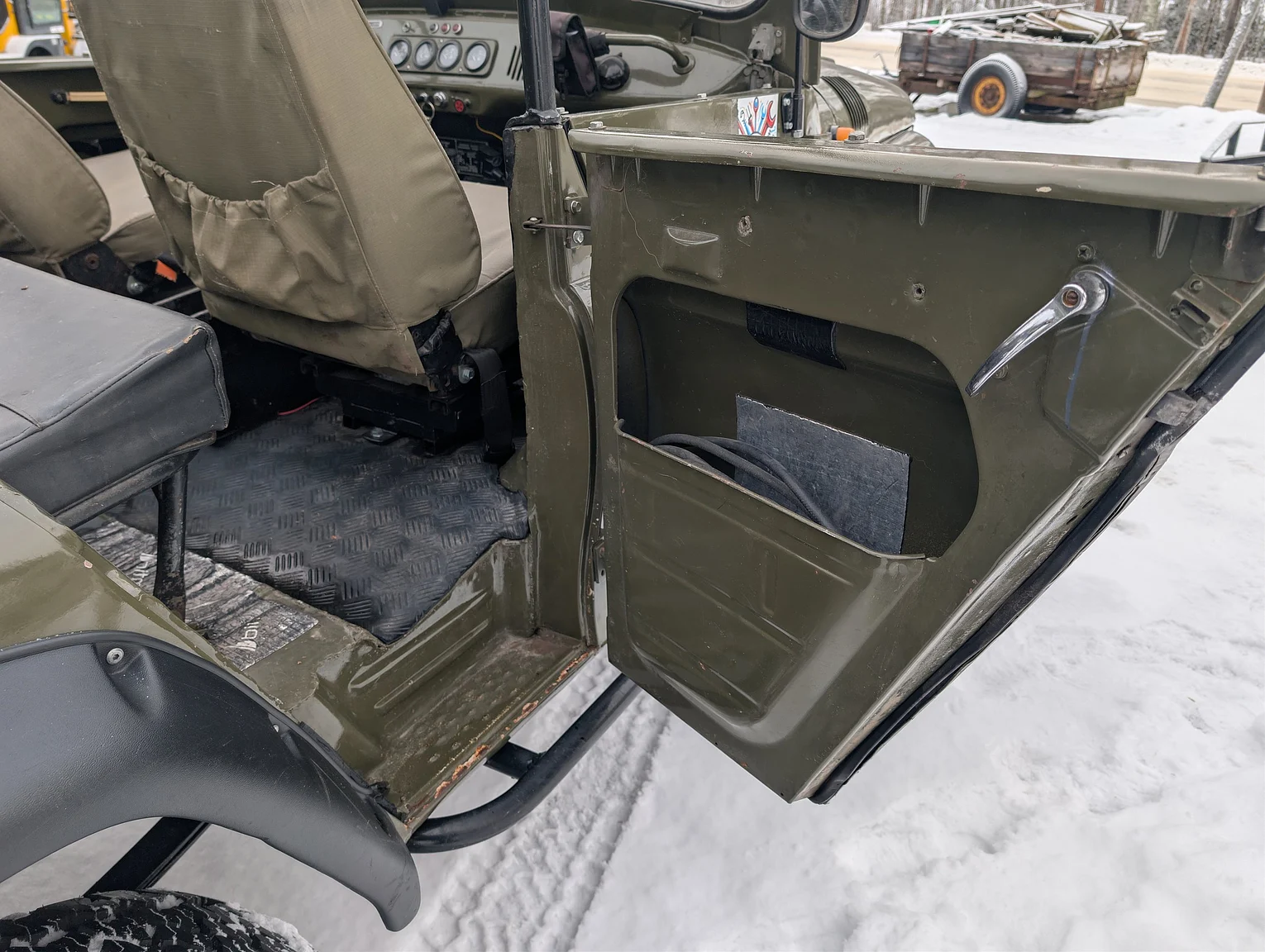 Interiörbild 1973 UAZ 469 2.9 (17)