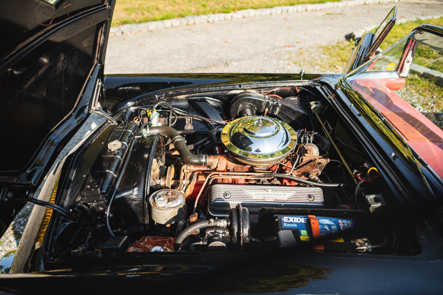 Image of 1956 Ford Thunderbird mechanics