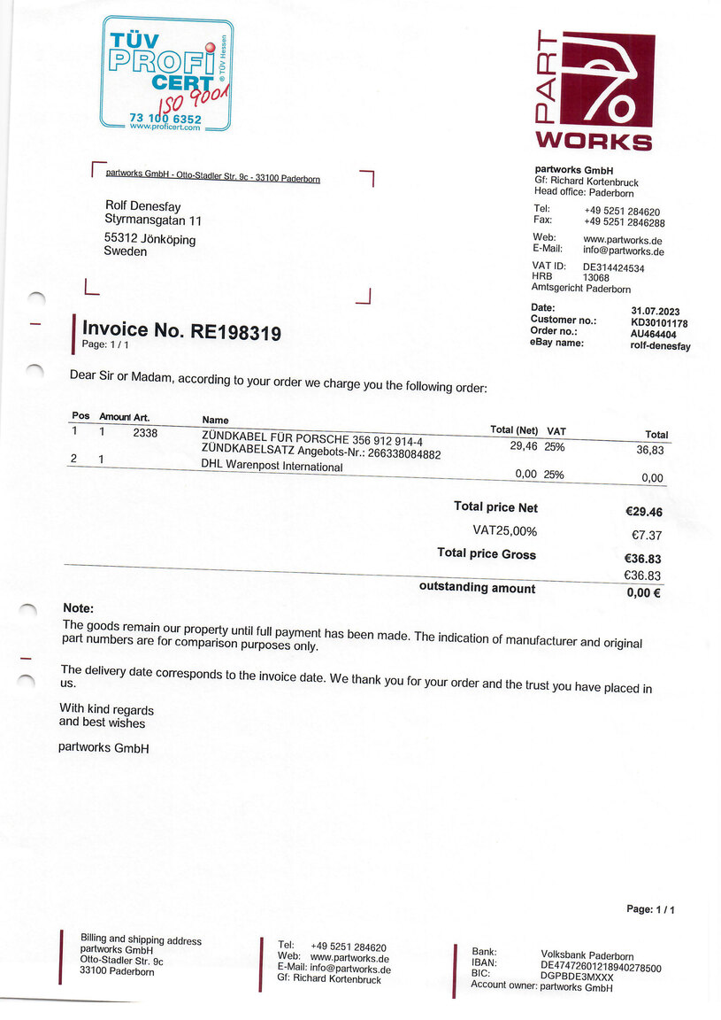 Dokumentation, 1964 Porsche 356 C (31)