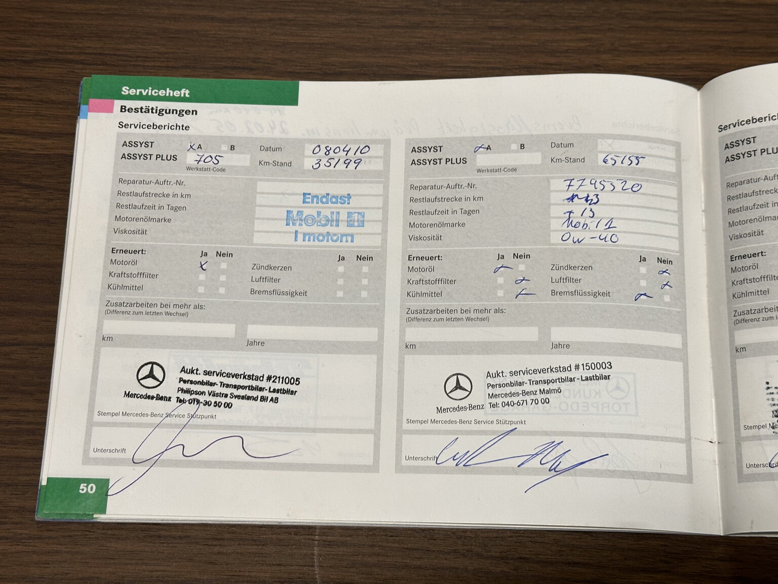 Dokumentation för 2003 Mercedes-Benz SL 55 AMG