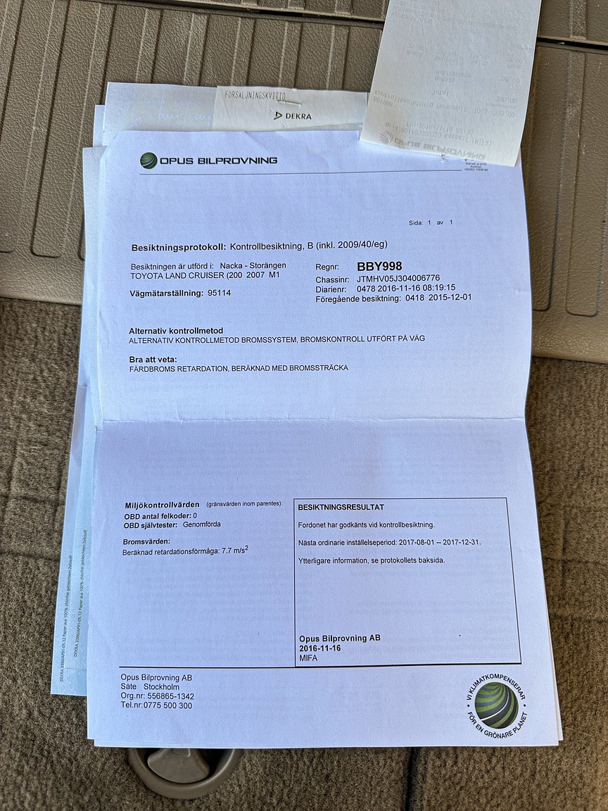 Documentation for 2008 Toyota Land Cruiser 4.5 4WD V8