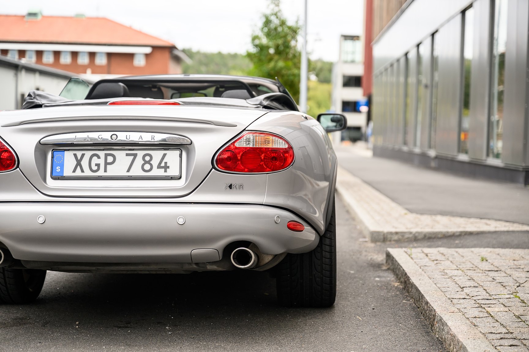 Exterior image of 2001 Jaguar XKR Silverstone