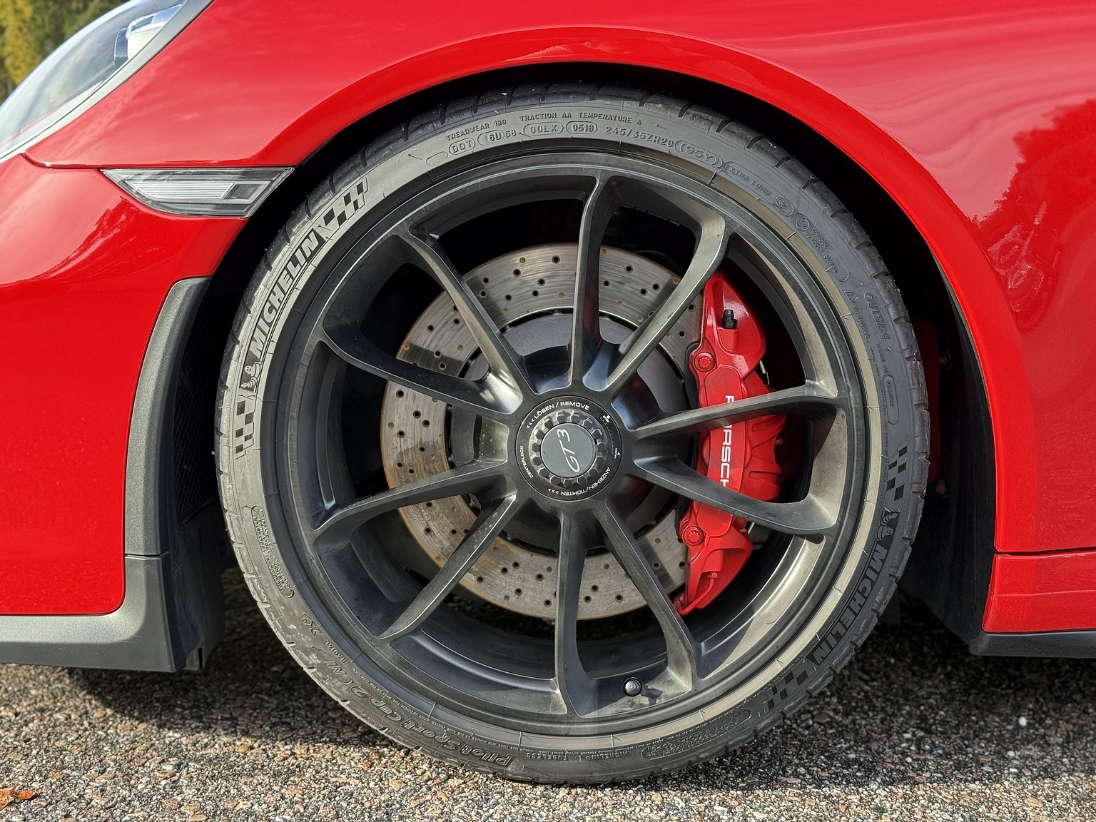 Exteriörbild på 2018 PORSCHE 911 GT3 (35)