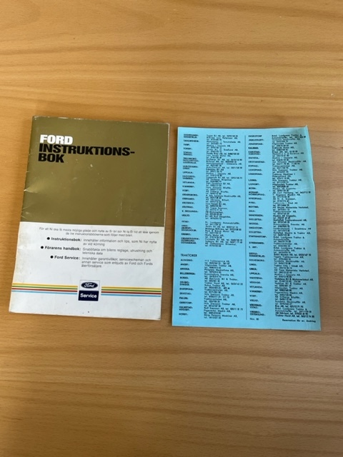 Documentation for 1983 Ford Sierra