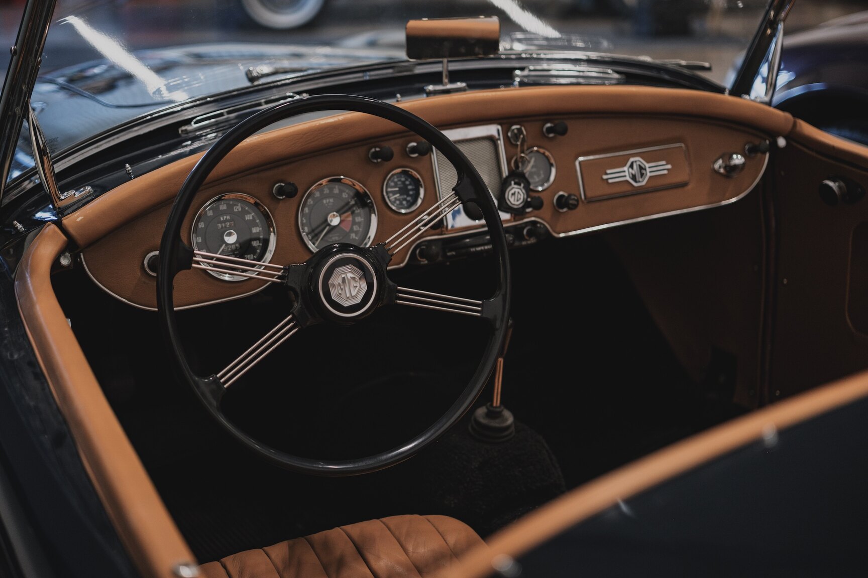 Interior image of 1961 MG MGA 1600 mk2