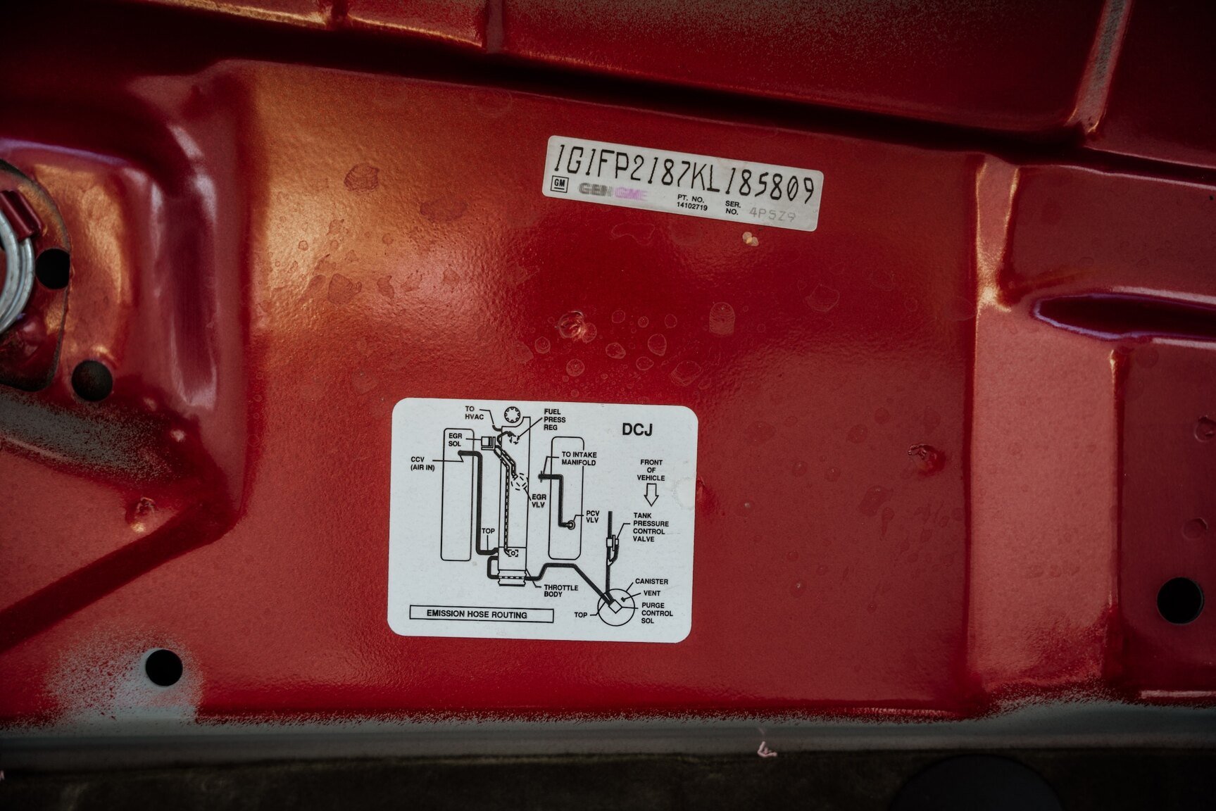 Image of 1989 Chevrolet Camaro IROC-Z mechanics
