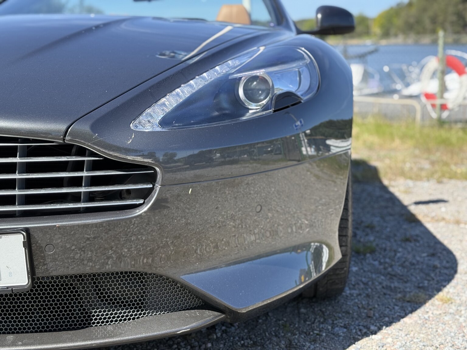 Exterior image of 2015 Aston Martin DB9 Volante