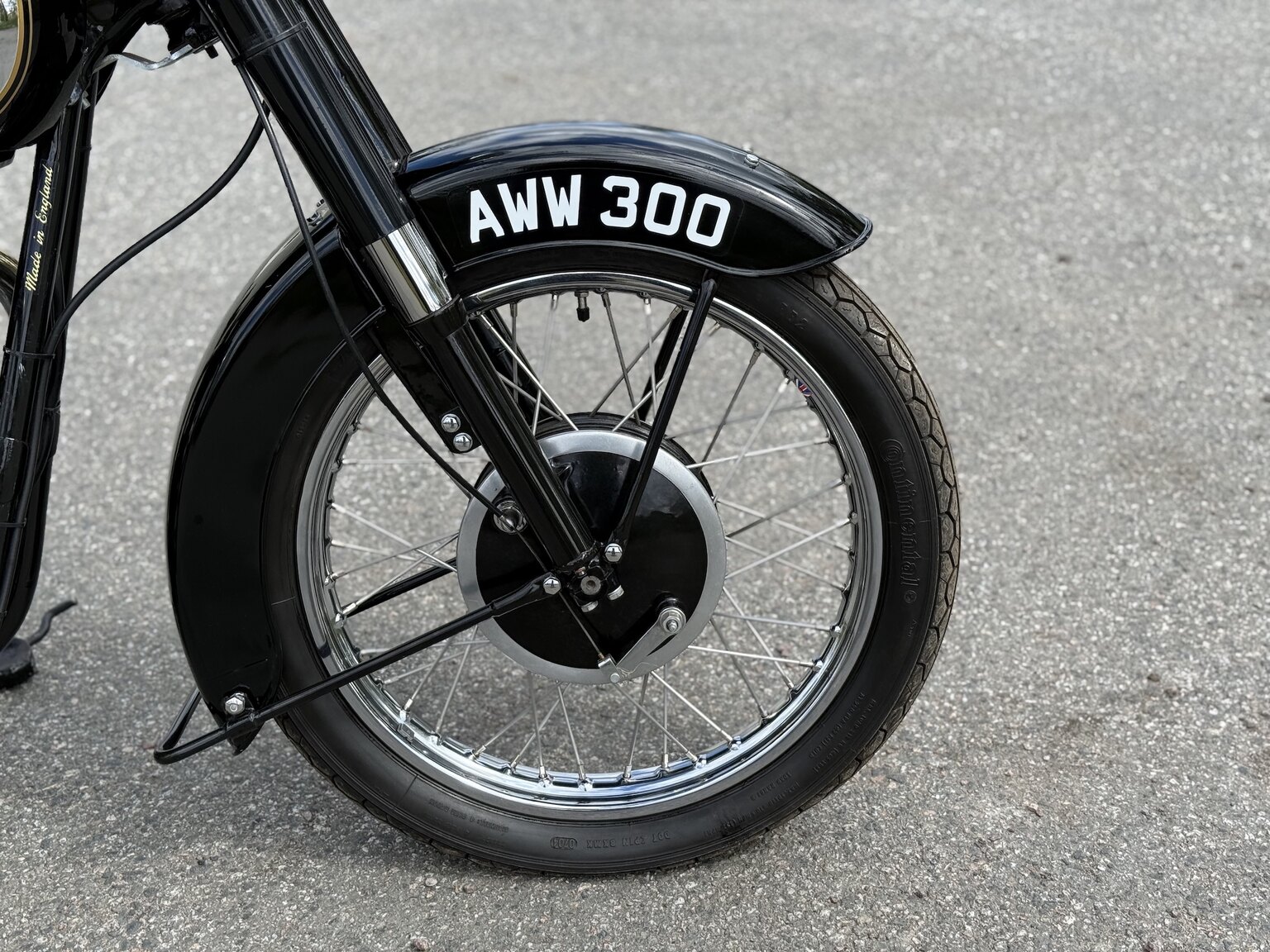 Exterior image of 1956 BSA 650 Golden Flash