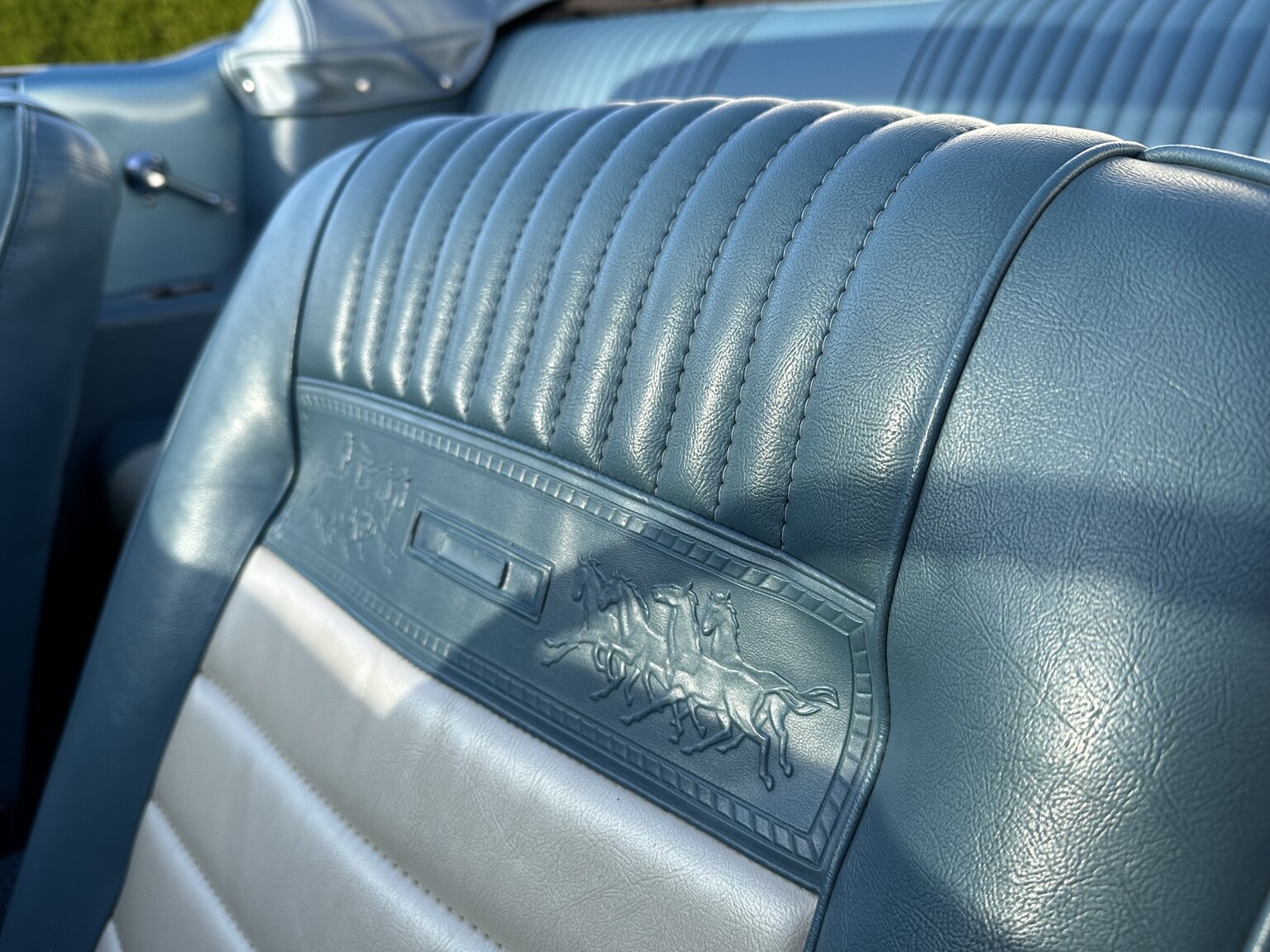 Interiörbild 1966 Ford Mustang Convertible