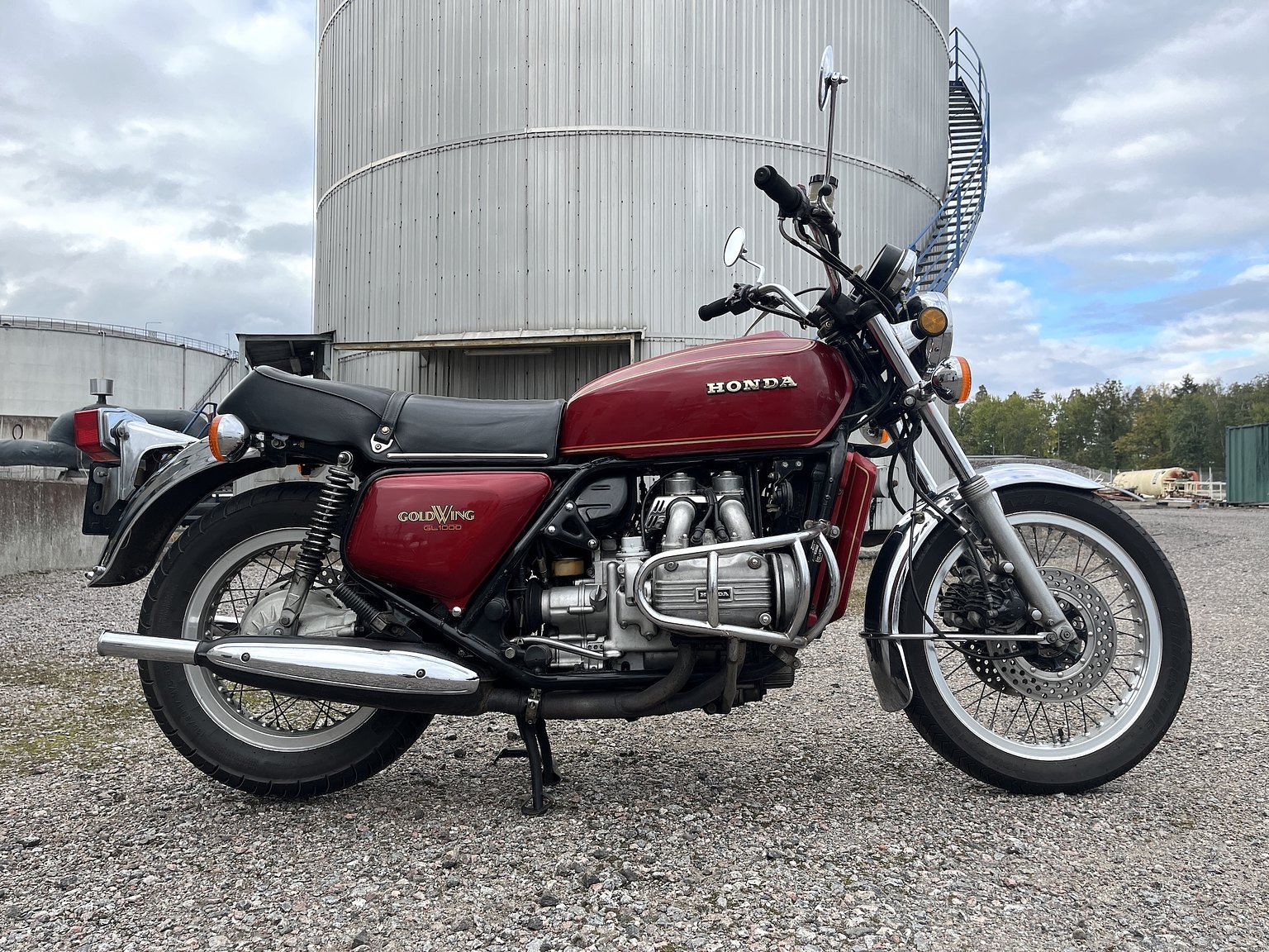 Exteriörbild på 1976 Honda Gold Wing GL 1000 - NO RESERVE